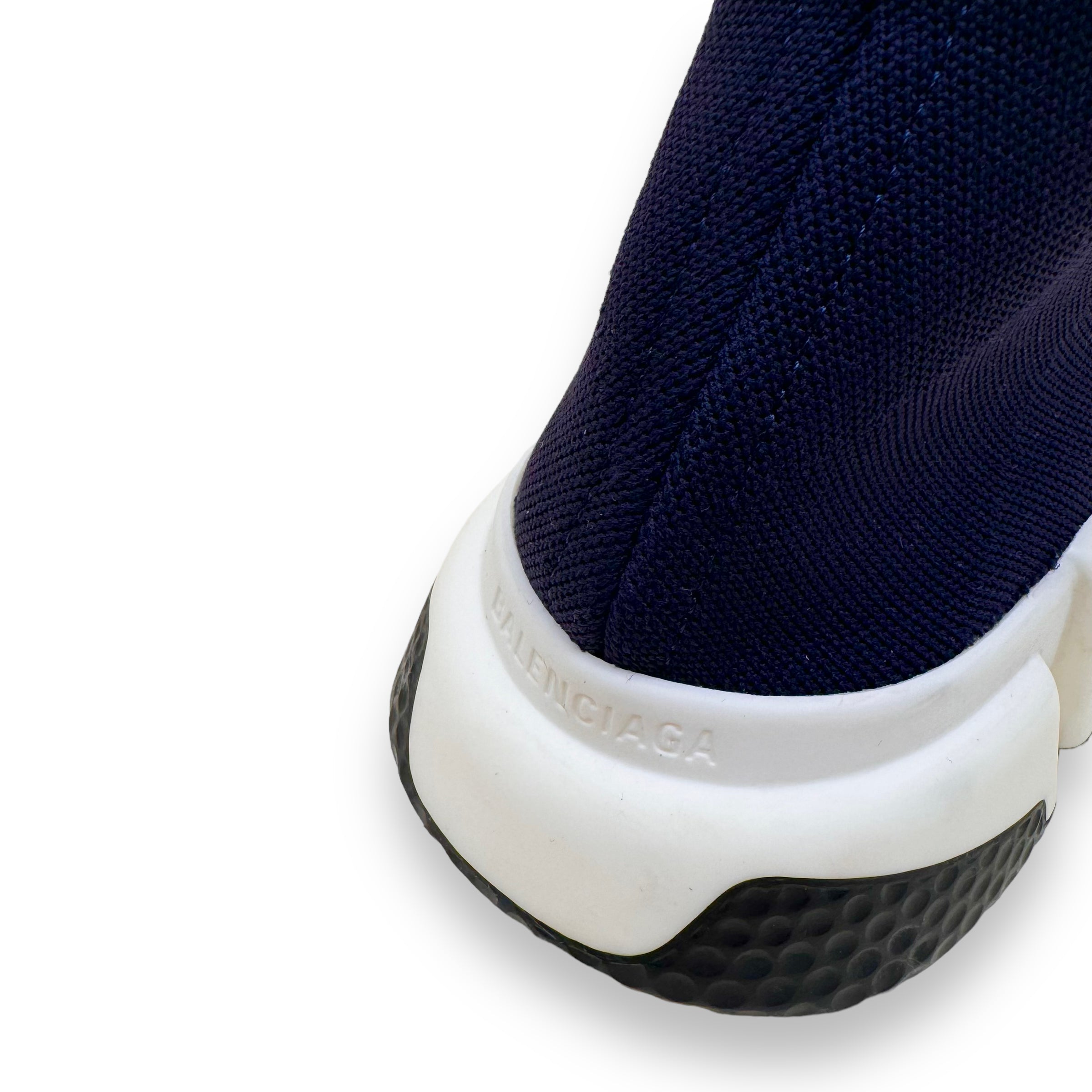 BALENCIAGA SPEED RUNNER SNEAKER NAVY UK6