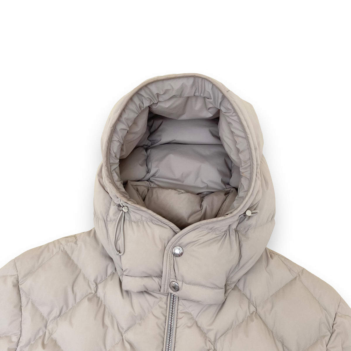 MONCLER CECAUD GIUBBOTTO PUFFER JACKET GREY XL