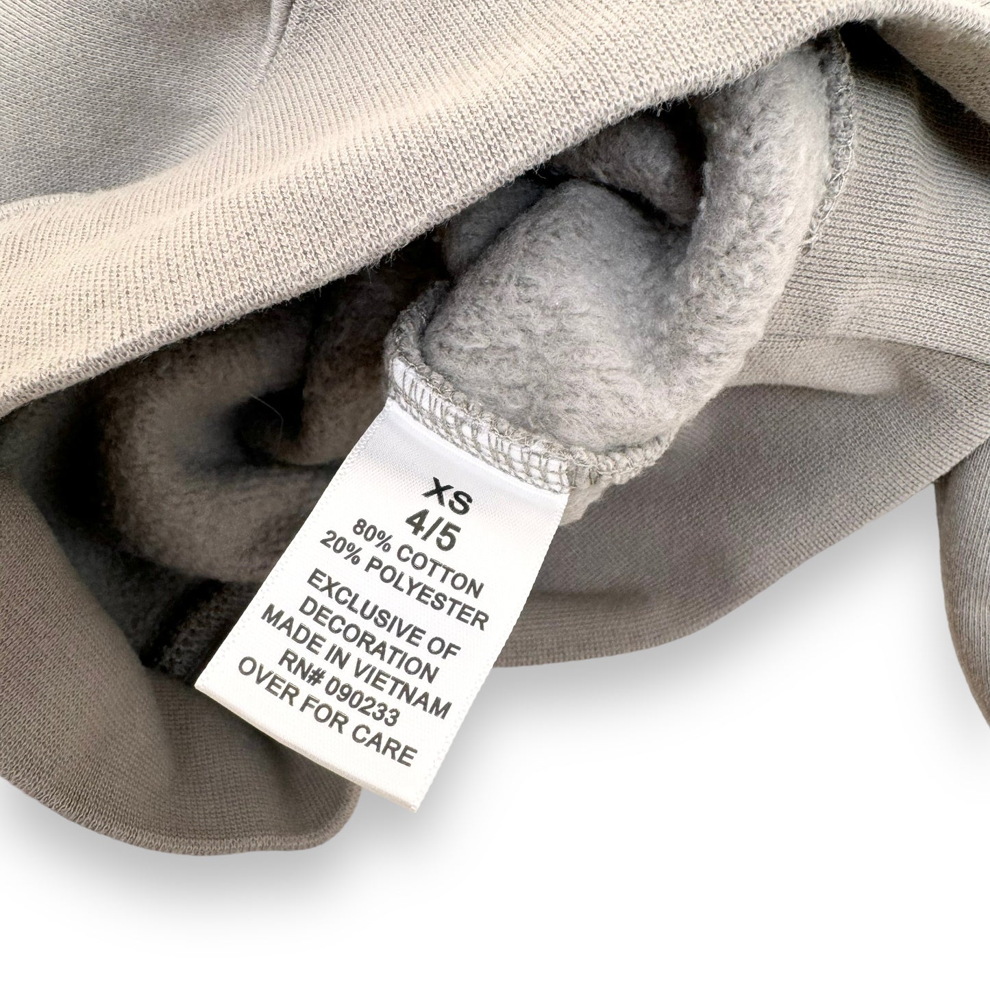 ESSENTIALS FEAR OF GOD SWEATSHIRT BEIGE AGE4