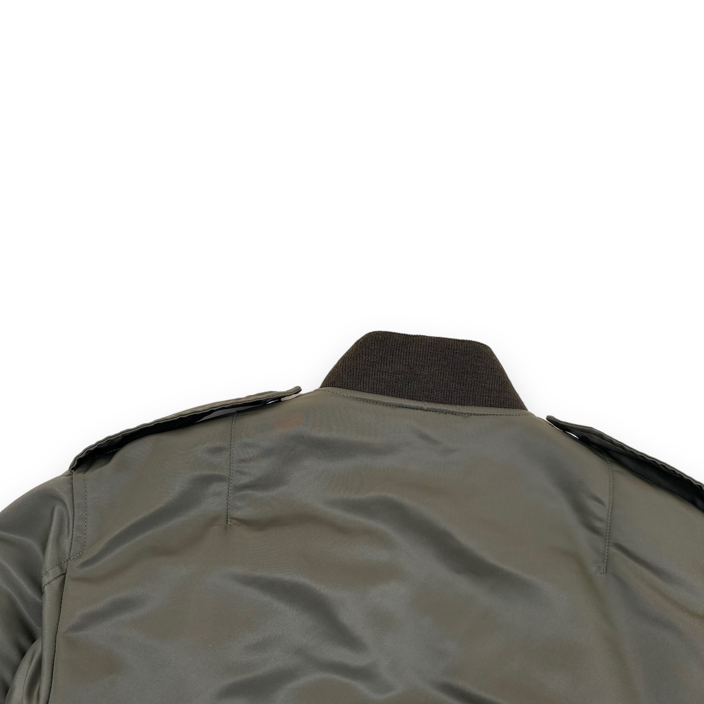 SAINT LAURENT MA-1 BOMBER JACKET KHAKI S
