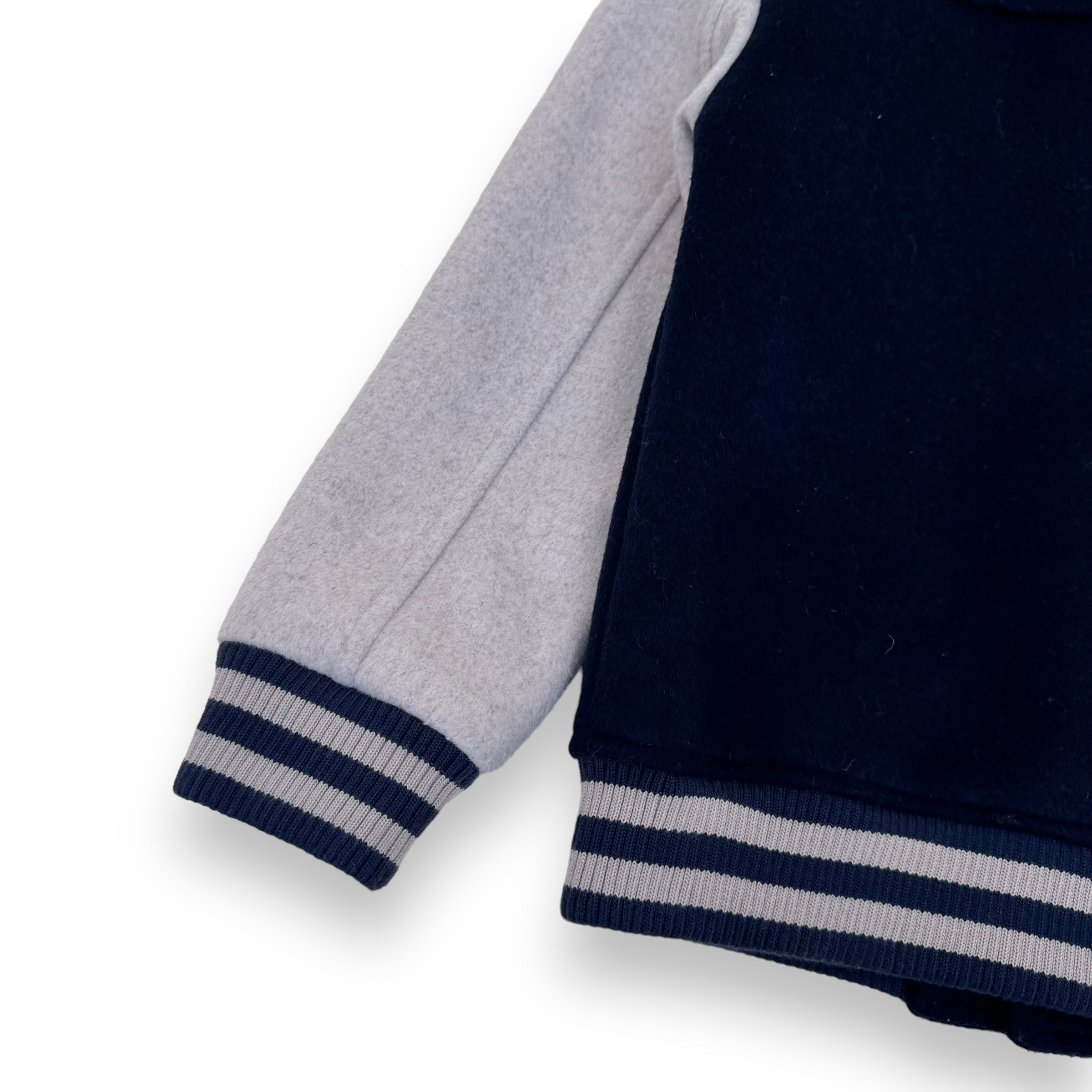 REISS WOOL BOMBER JACKET BLACK AGE7