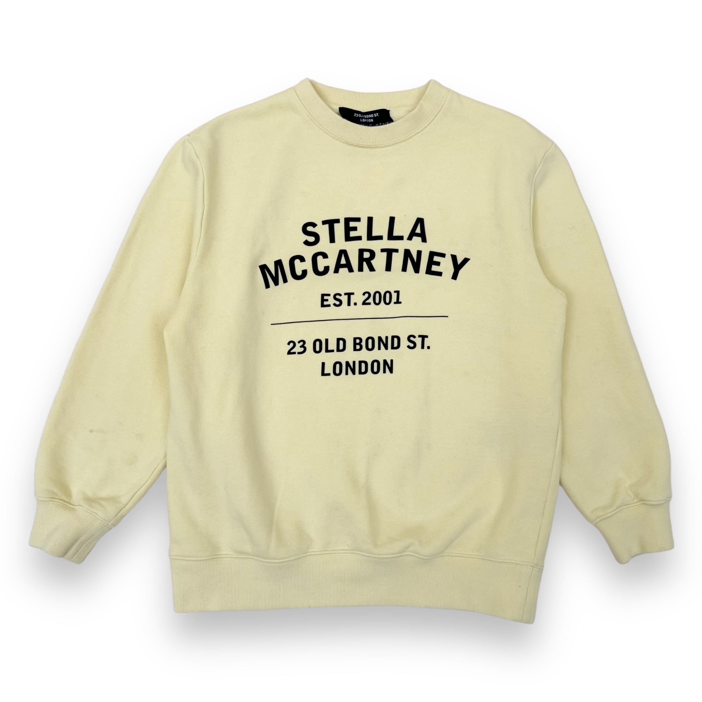 STELLA MCCARTNEY CREWNECK SWEATSHIRT YELLOW S