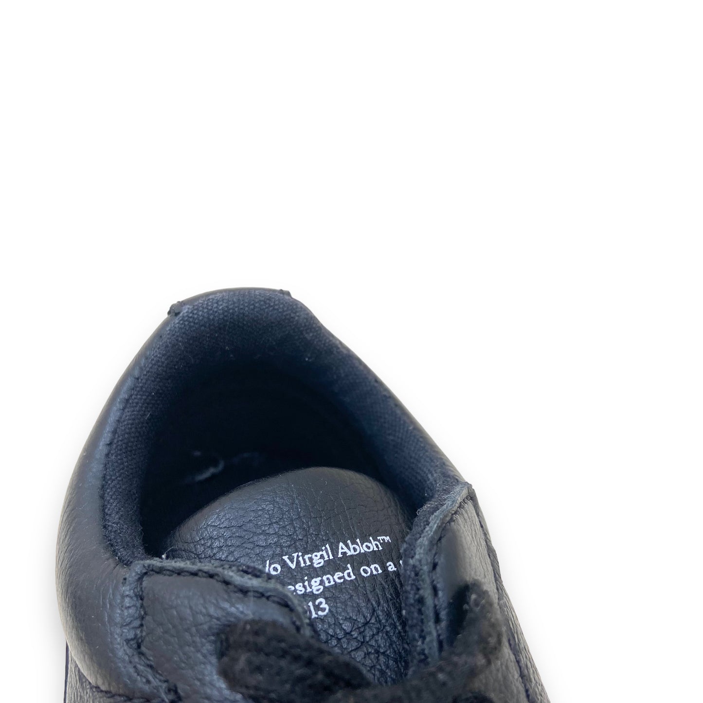 OFF-WHITE SNEAKERS BLACK UK8.5