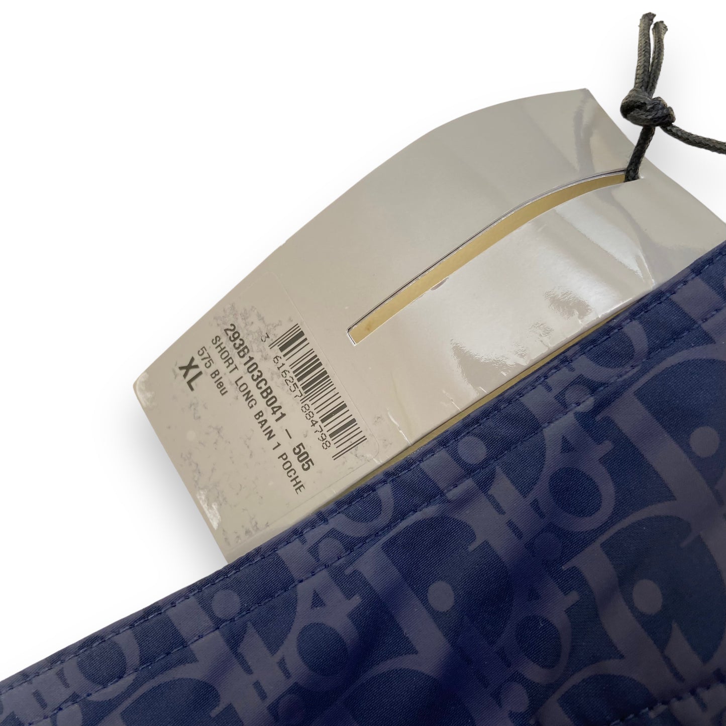 DIOR OBLIQUE SWIM SHORTS NAVY XL