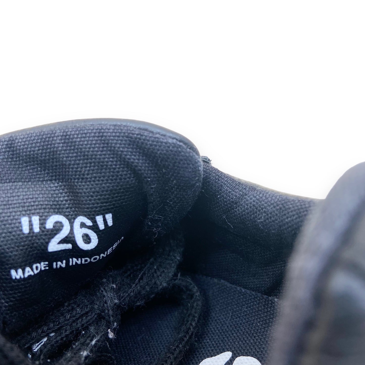 OFF-WHITE SNEAKERS BLACK UK8.5