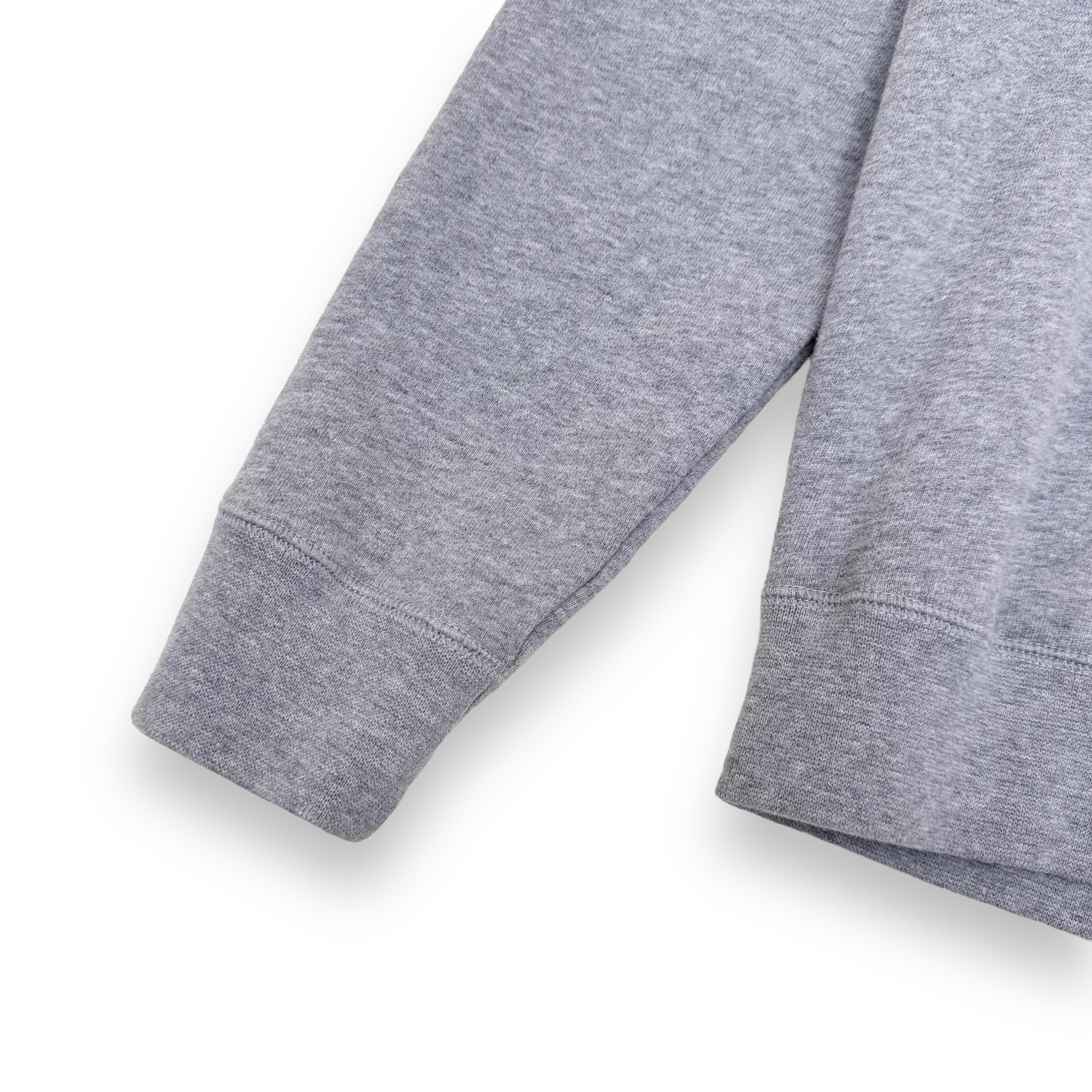SUNSPEL LOOPBACK COTTON SWEATSHIRT GREY XS