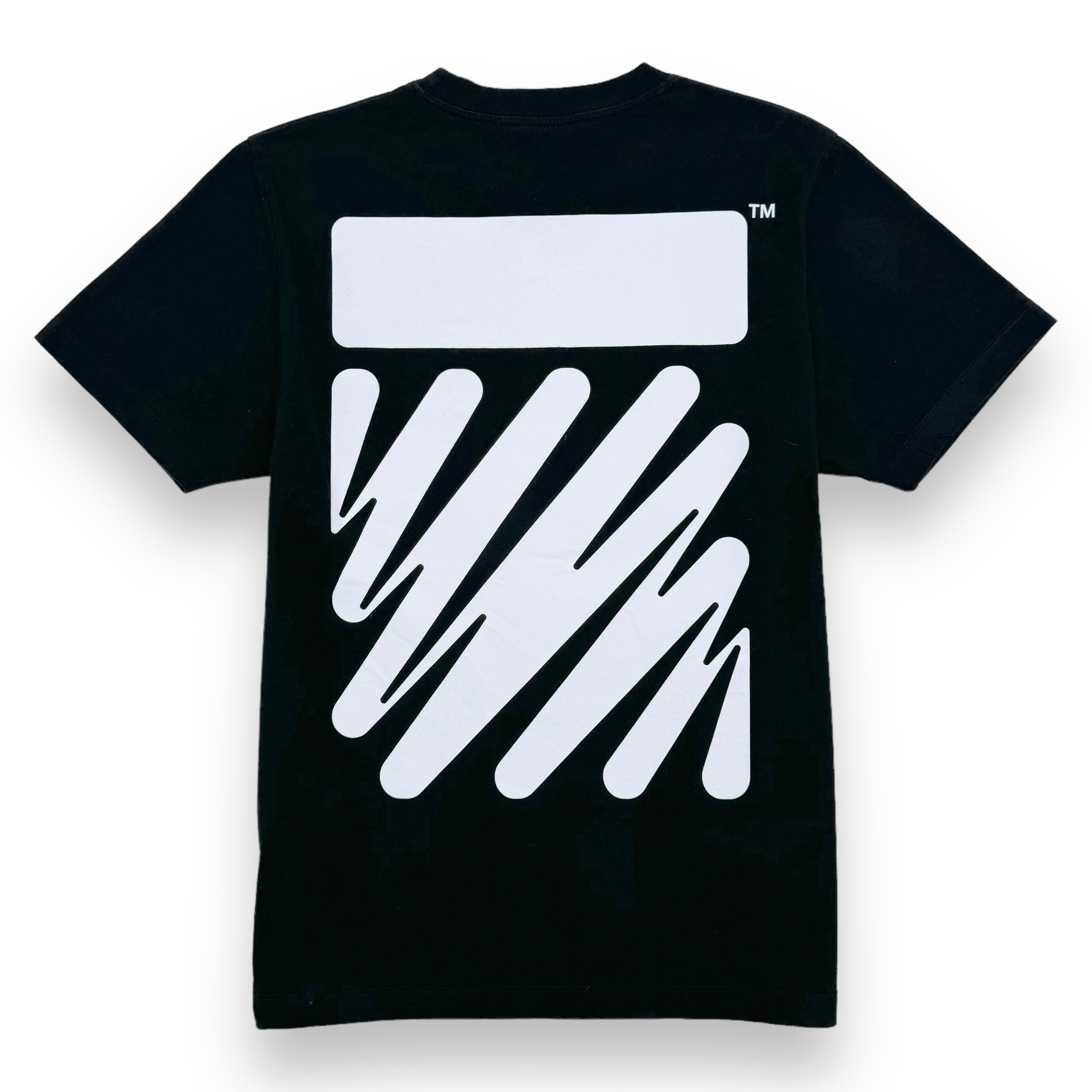 OFF-WHITE SCRIBBLE T-SHIRT BLACK L