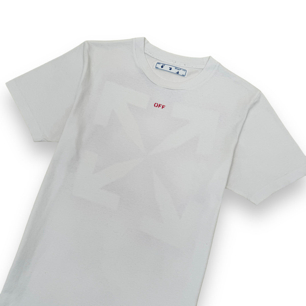 OFF-WHITE STENCIL ARROWS T-SHIRT WHITE / RED M