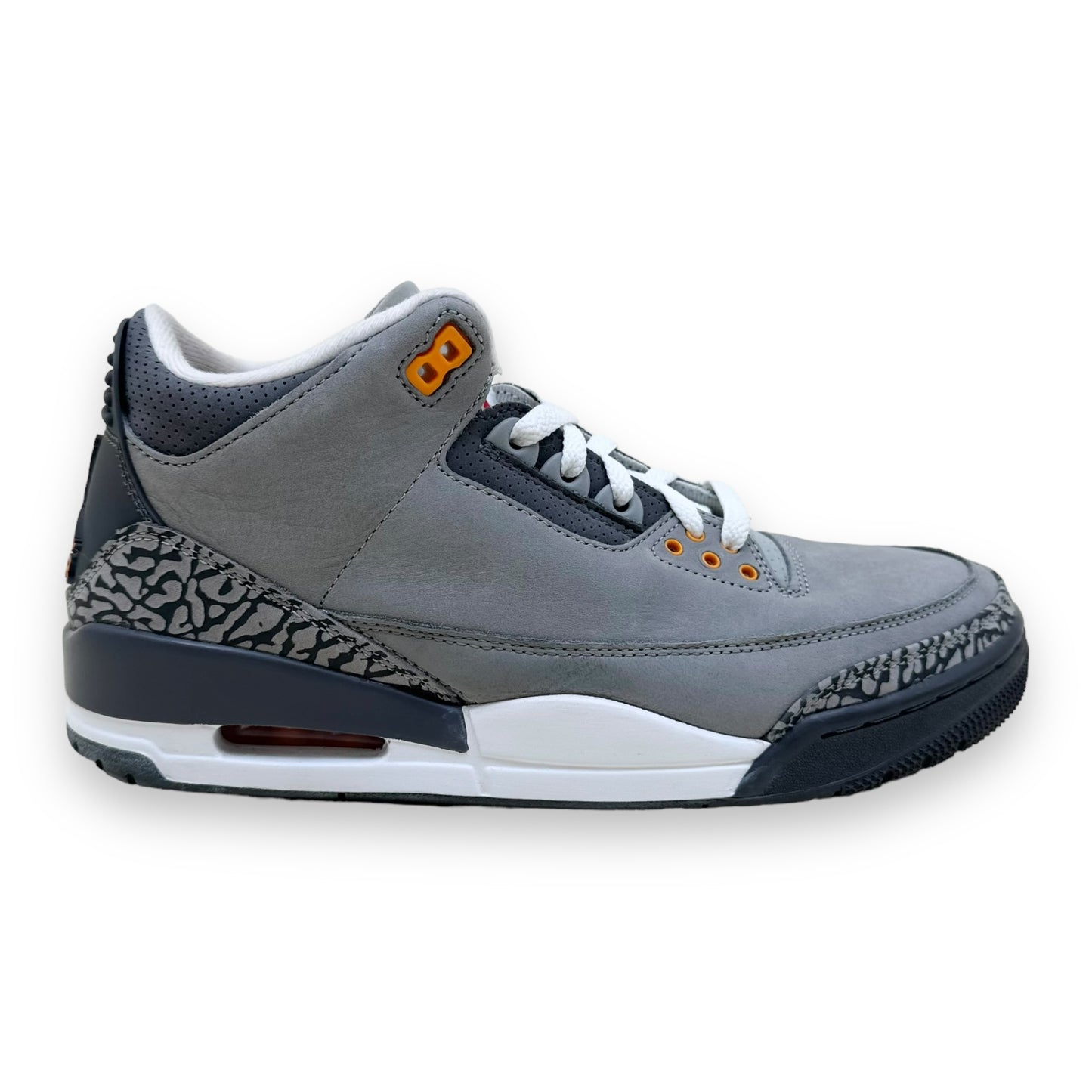 AIR JORDAN 3 RETRO SNEAKER COOL GREY UK8