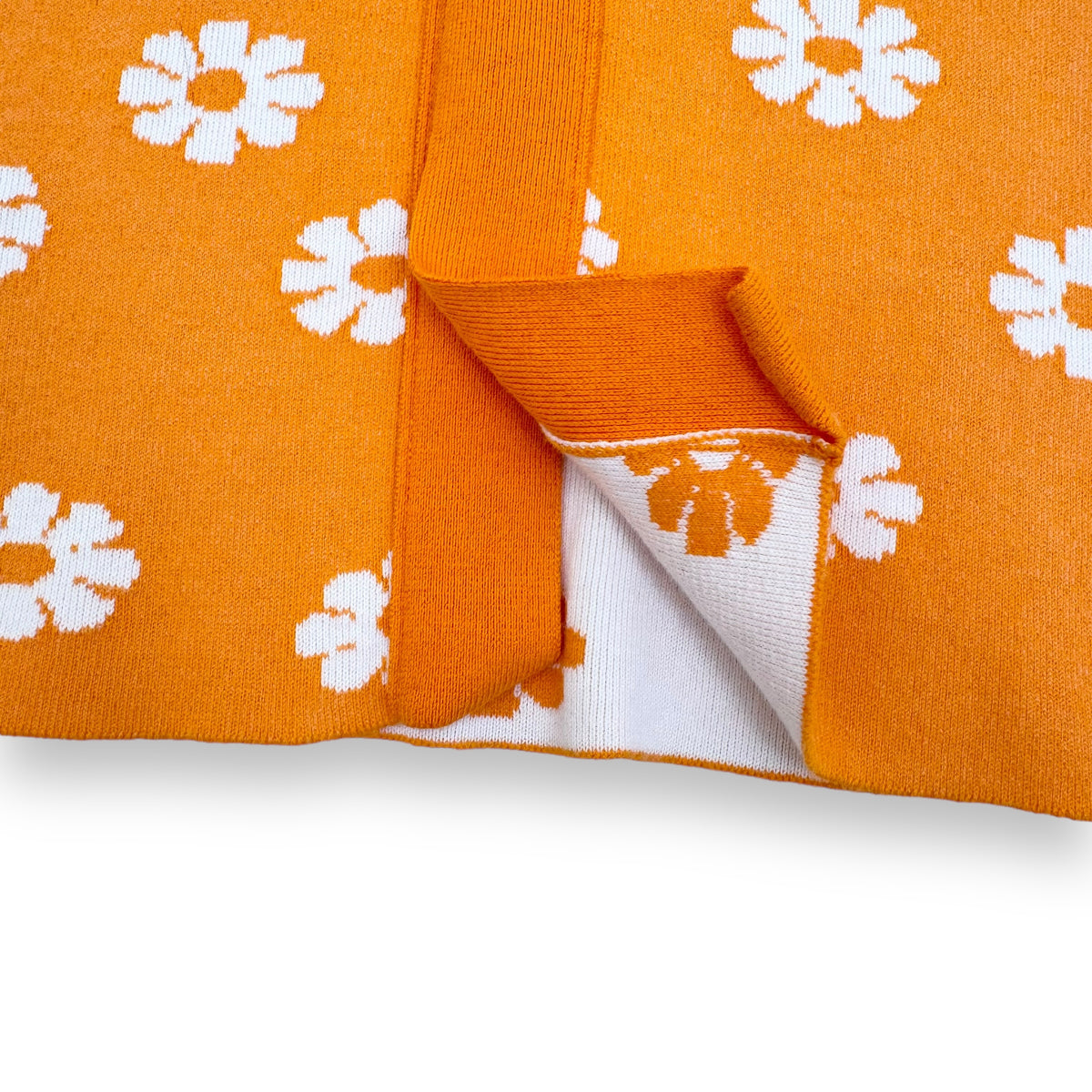 JACQUEMUS PALMA FLORAL-PATTERN SHIRT ORANGE XL