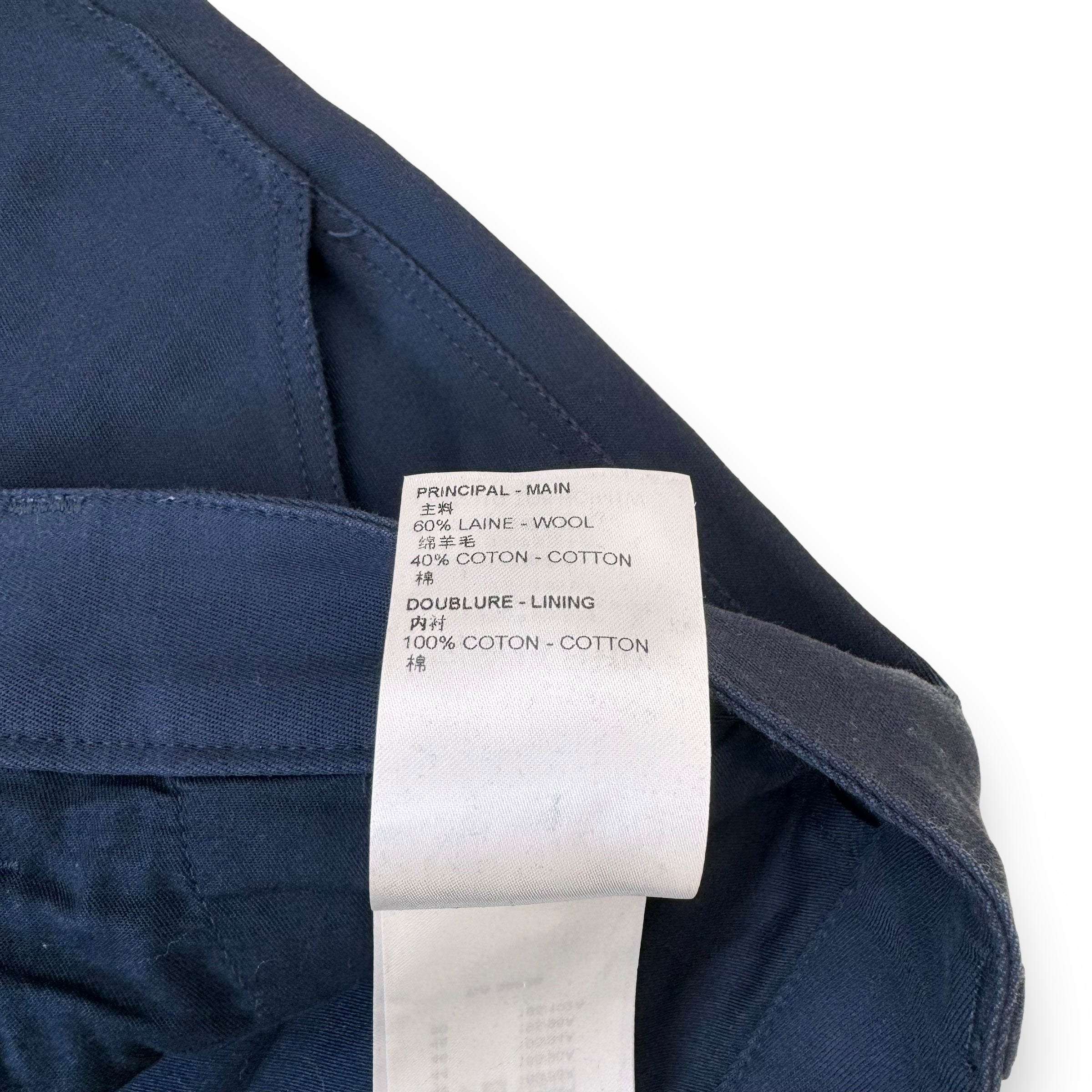 LOUIS VUITTON LVSE PANELLED CARGO PANTS NAVY L