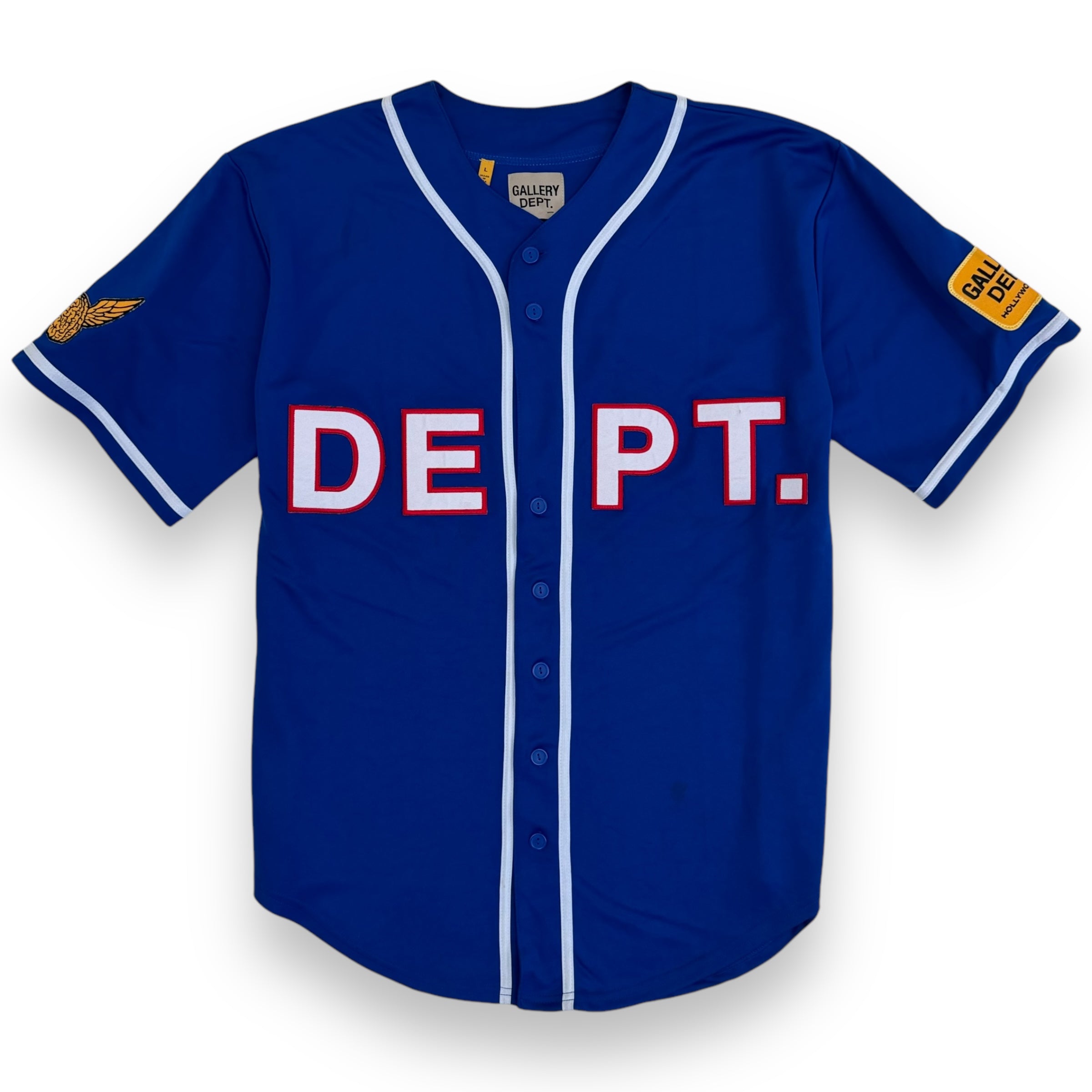 GALLERY DEPT. ECHO PARK BASEBALL JERSEY BLUE L