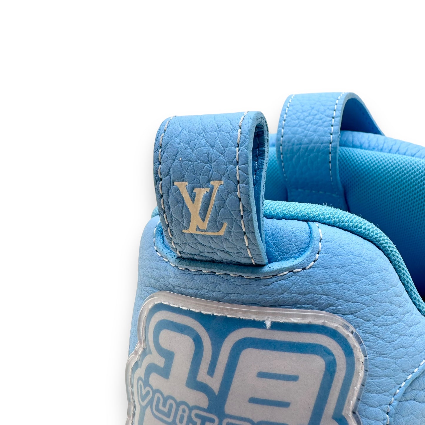 LOUIS VUITTON LV SKATE SNEAKER LUXURY BLUE UK8