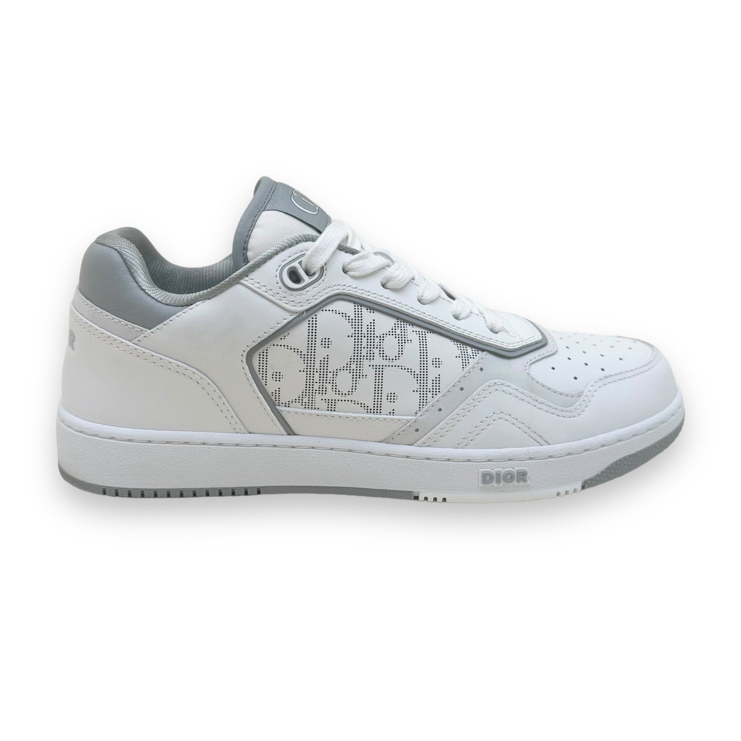 DIOR B27 LOW TOP SNEAKER WHITE / GREY UK7