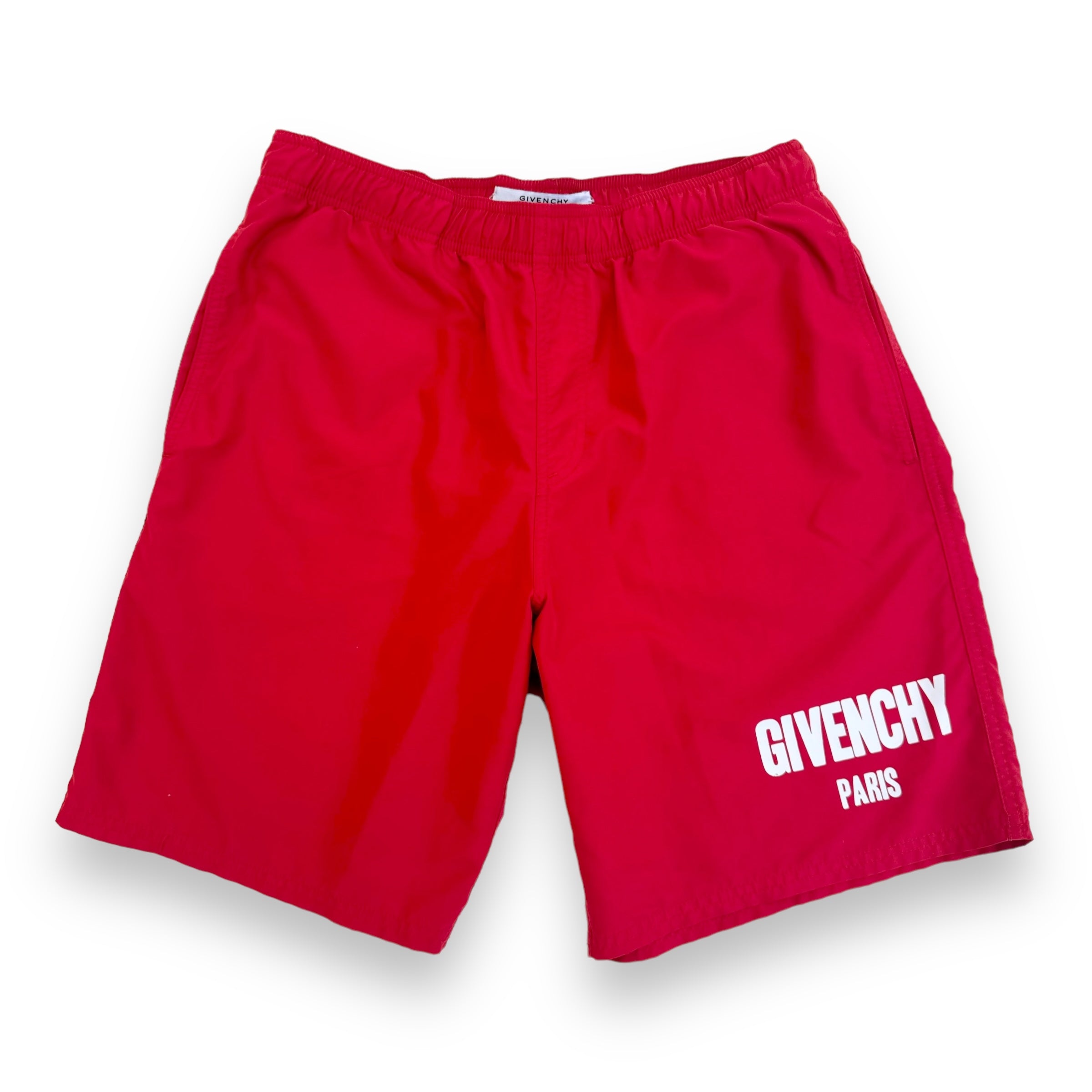 GIVENCHY SWIM SHORTS RED XL