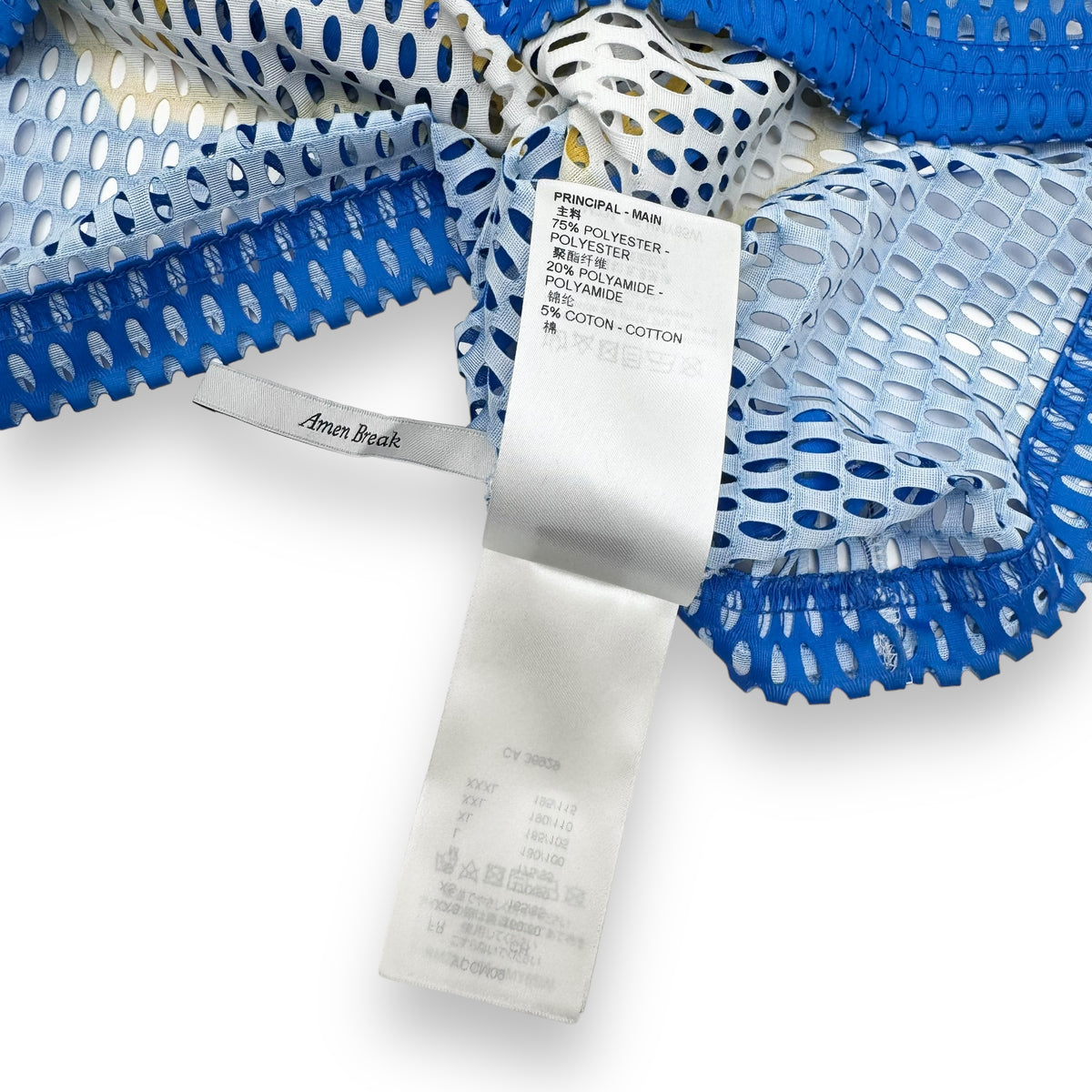 LOUIS VUITTON SPORT JERSEY WITH PATCH SHIRT BLUE L