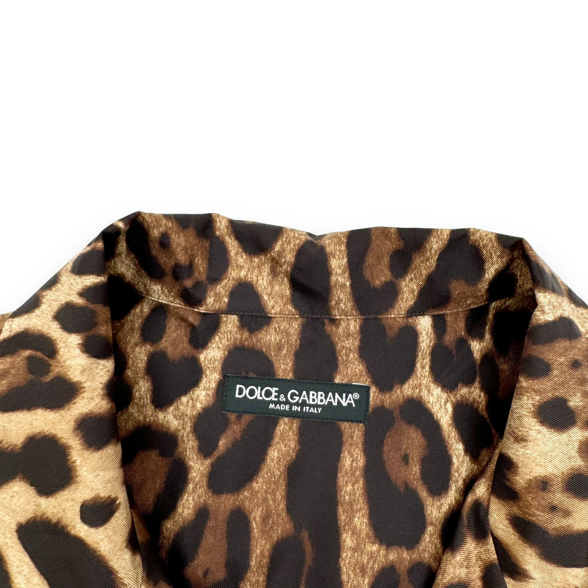 DOLCE&GABBANA EDEN SHORT SLEEVE FLORAL PRINT SHIRT L