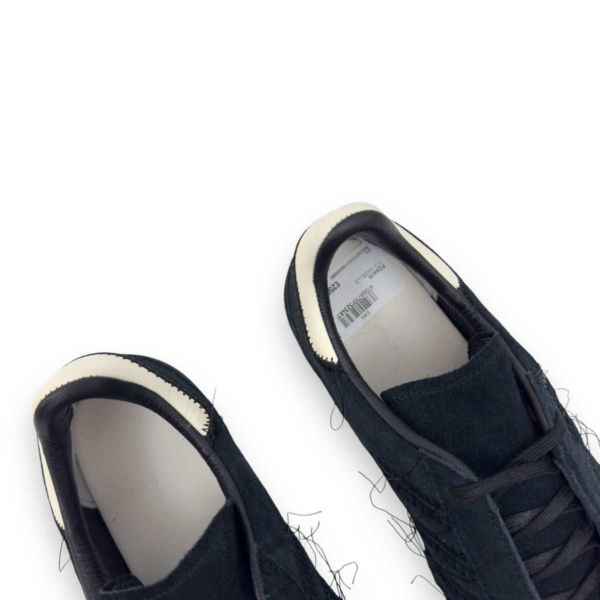 ADIDAS Y-3 GAZELLE SUEDE SNEAKER NAVY UK10.5
