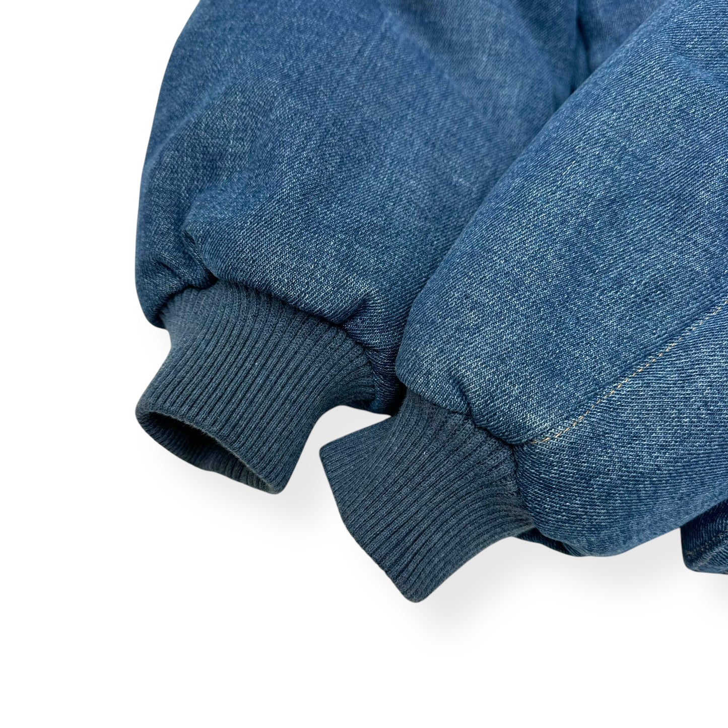 LOUIS VUITTON MONOGRAM PADDED DENIM JACKET INDIGO FR52 / L