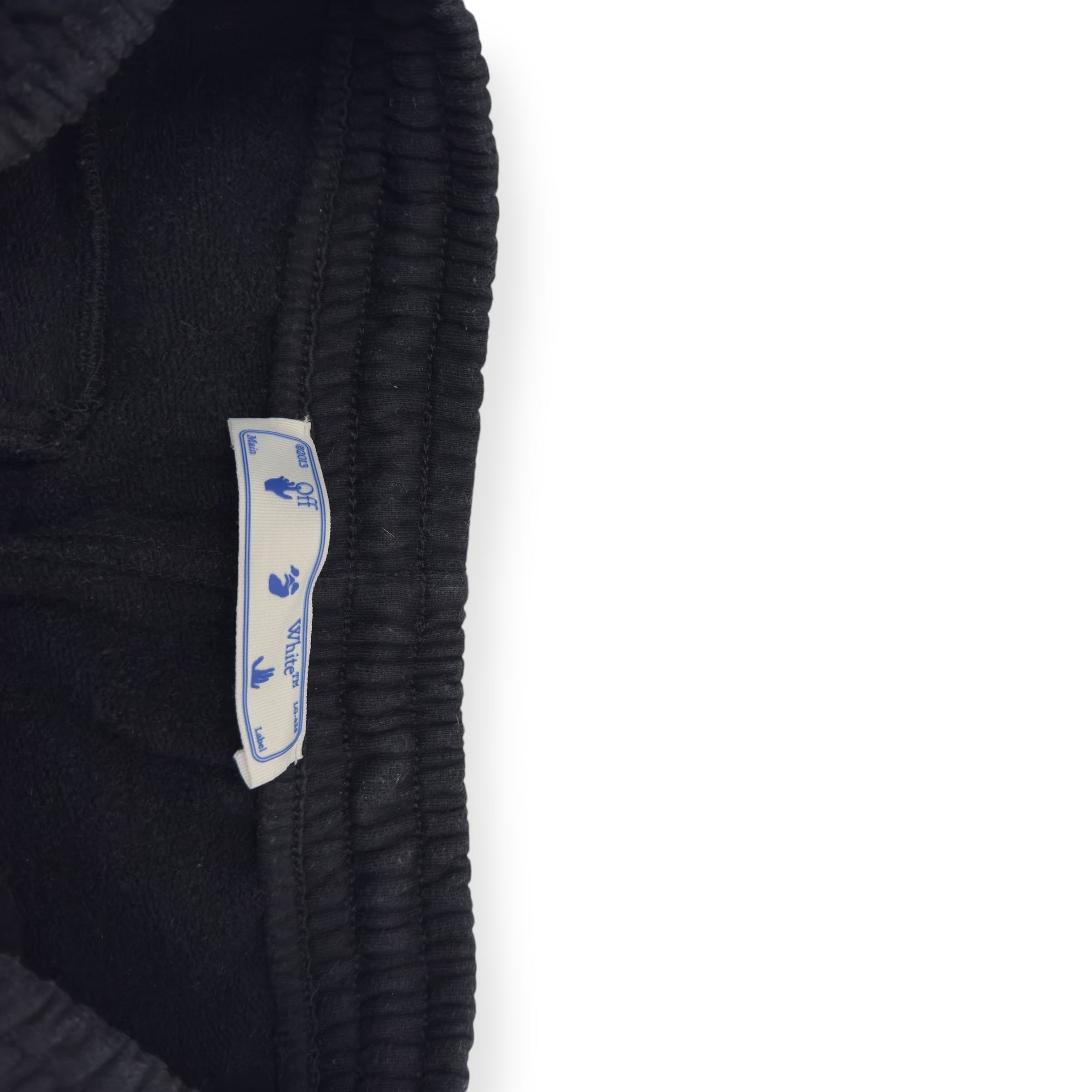 OFF-WHITE SWEATPANTS BLACK / WHITE S