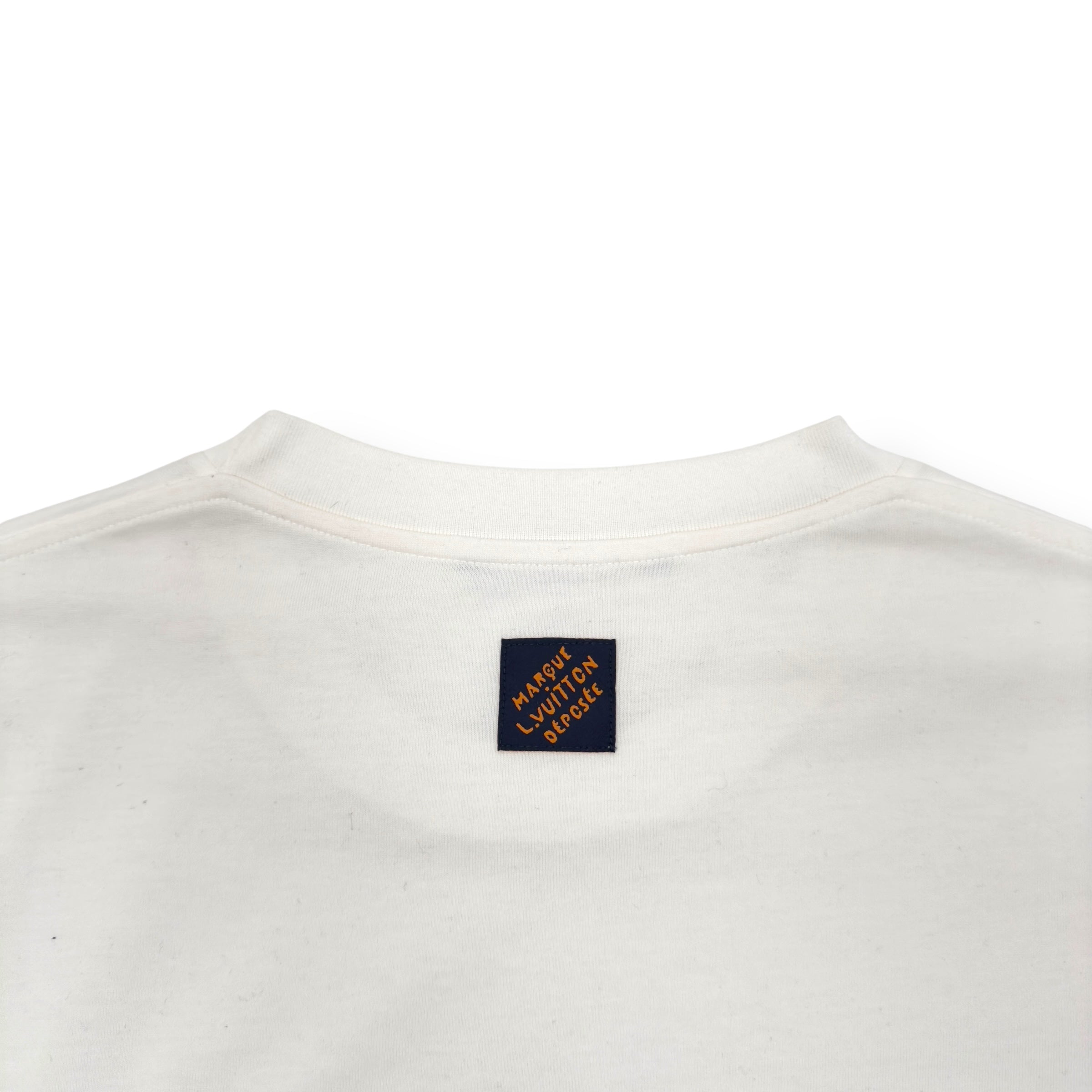 LOUIS VUITTON MONOGRAM FLOWER 3D GRADIENT PRINT T-SHIRT XL