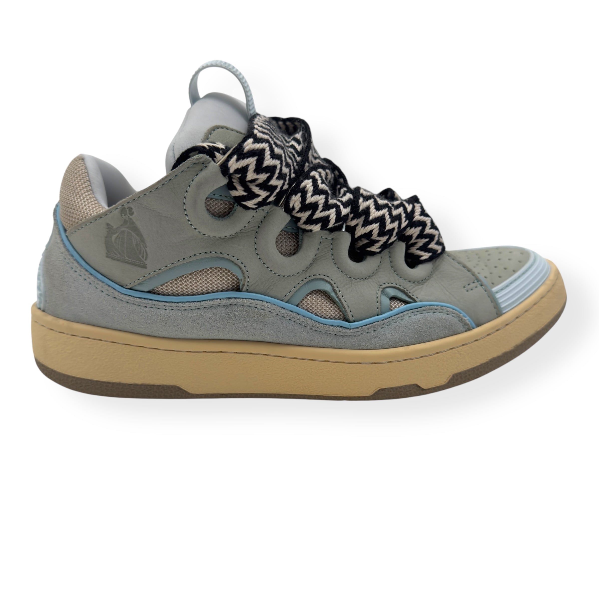 LANVIN CURB SNEAKER BLUE 40 / UK6