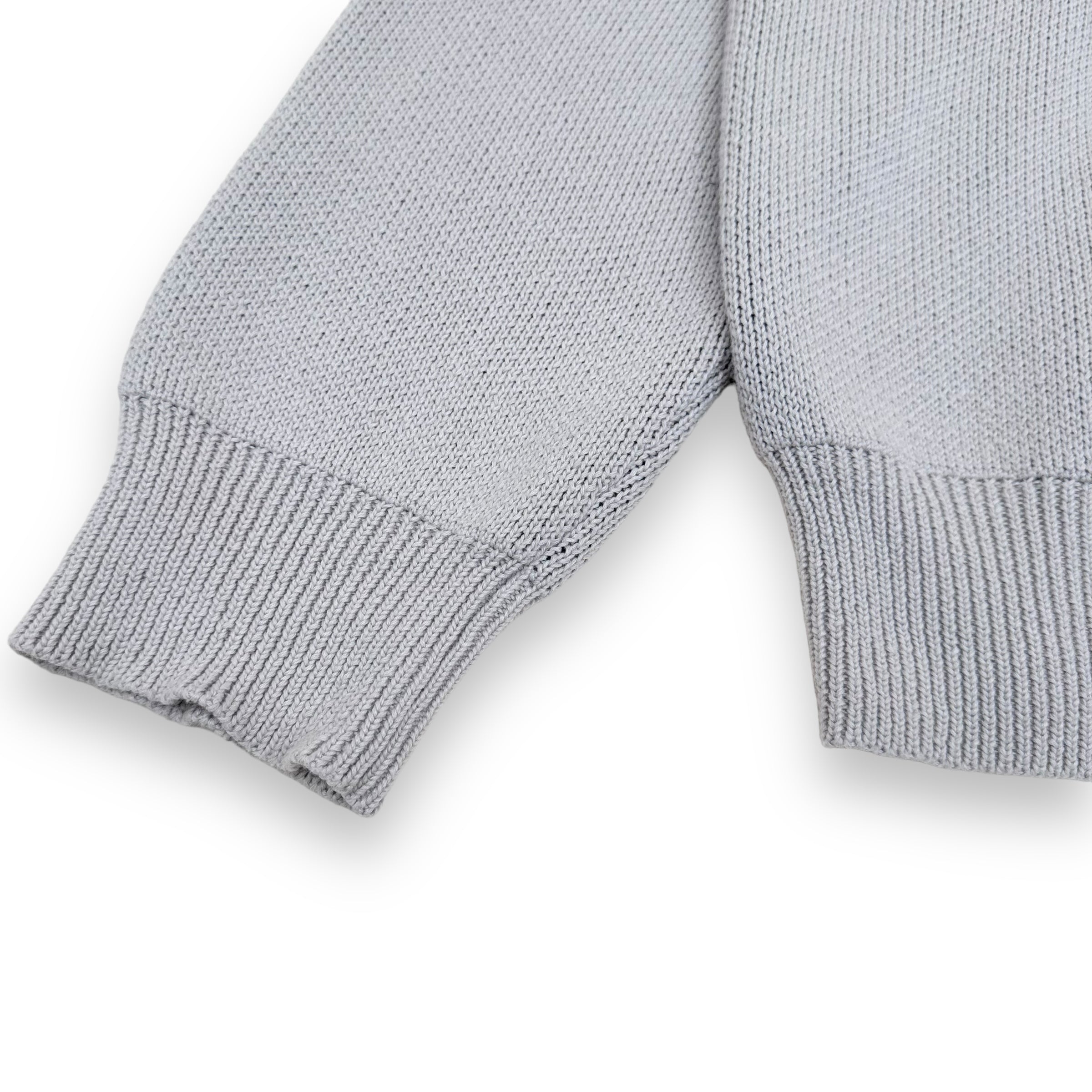 ESSENTIALS FOG HEAVY WEIGHT KNITTED HOODIE GREY XL