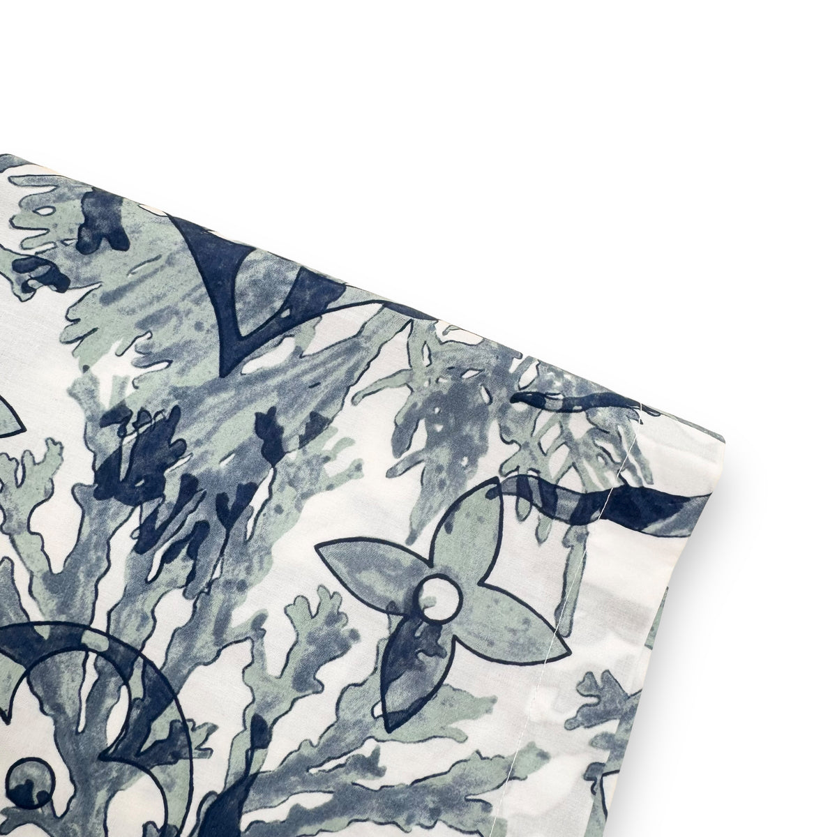 LOUIS VUITTON GRAPHIC SHORT-SLEEVE COTTON SHIRT XL