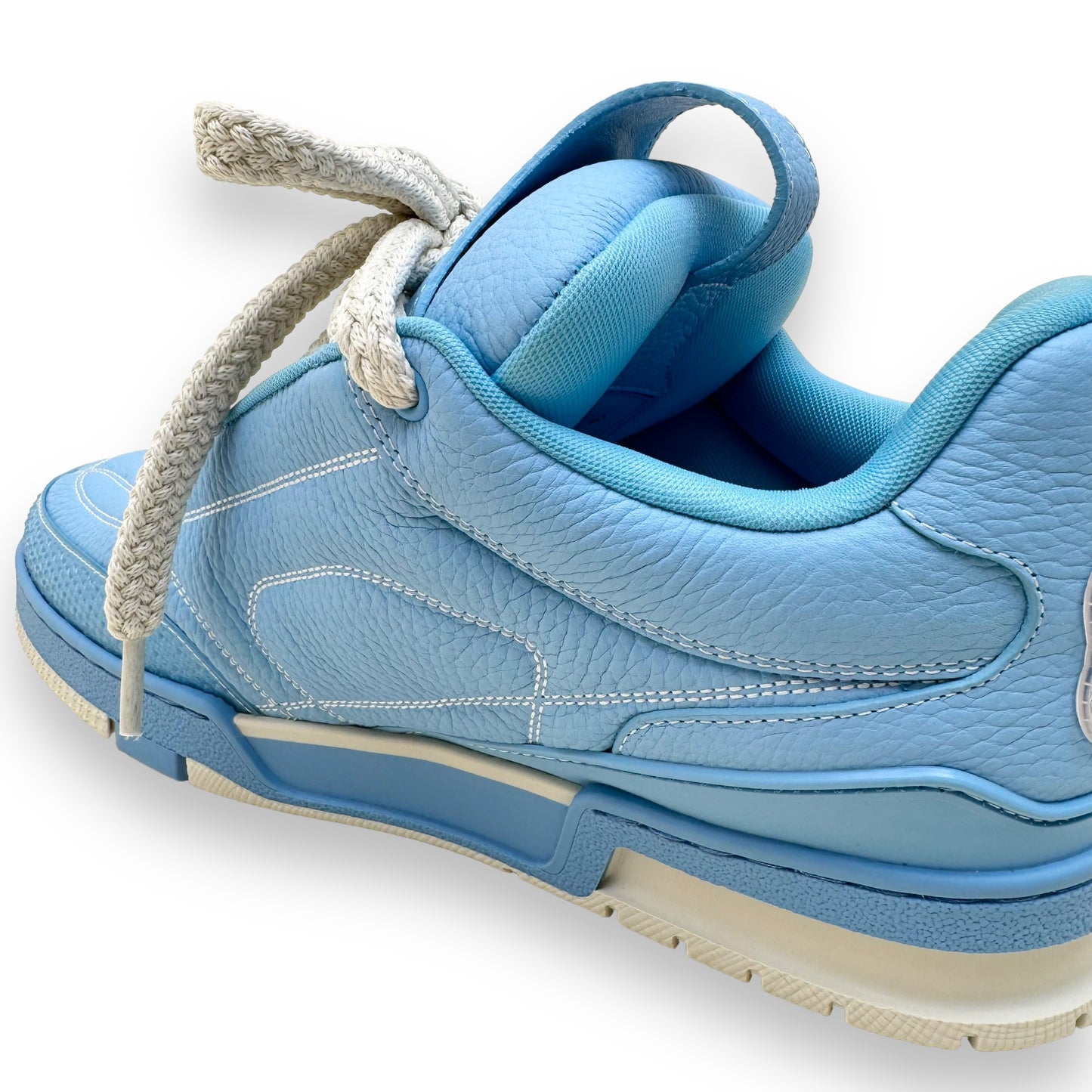 LOUIS VUITTON LV SKATE SNEAKER LUXURY BLUE UK8