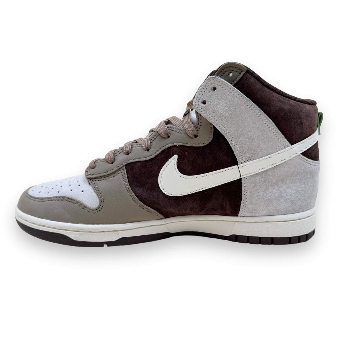 NIKE DUNK HIGH SNEAKER LIGHT CHOCOLATE SAIL UK9.5
