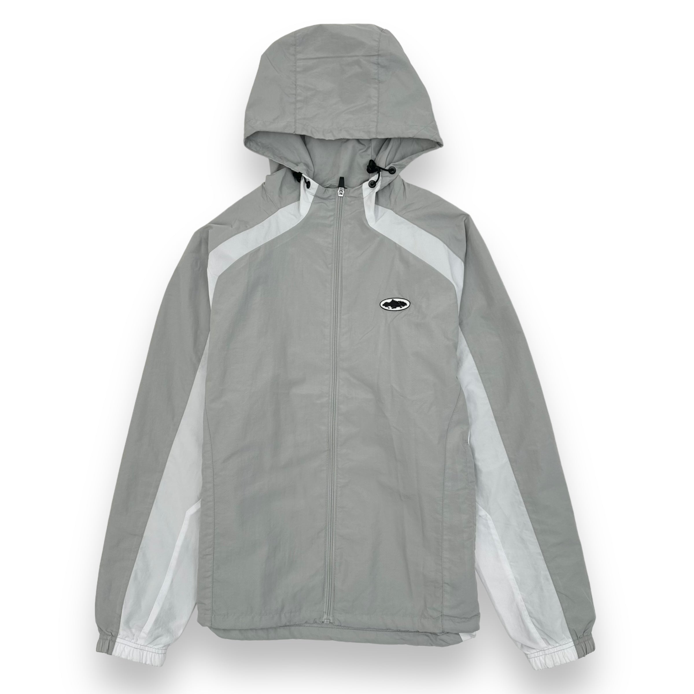 CORTEIZ WINDBREAKER JACKET GREY / WHITE L