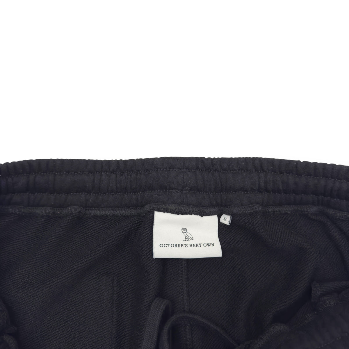 OCTOBERS VERY OWN STRAIGHT LEG SWEATPANTS BLACK XL