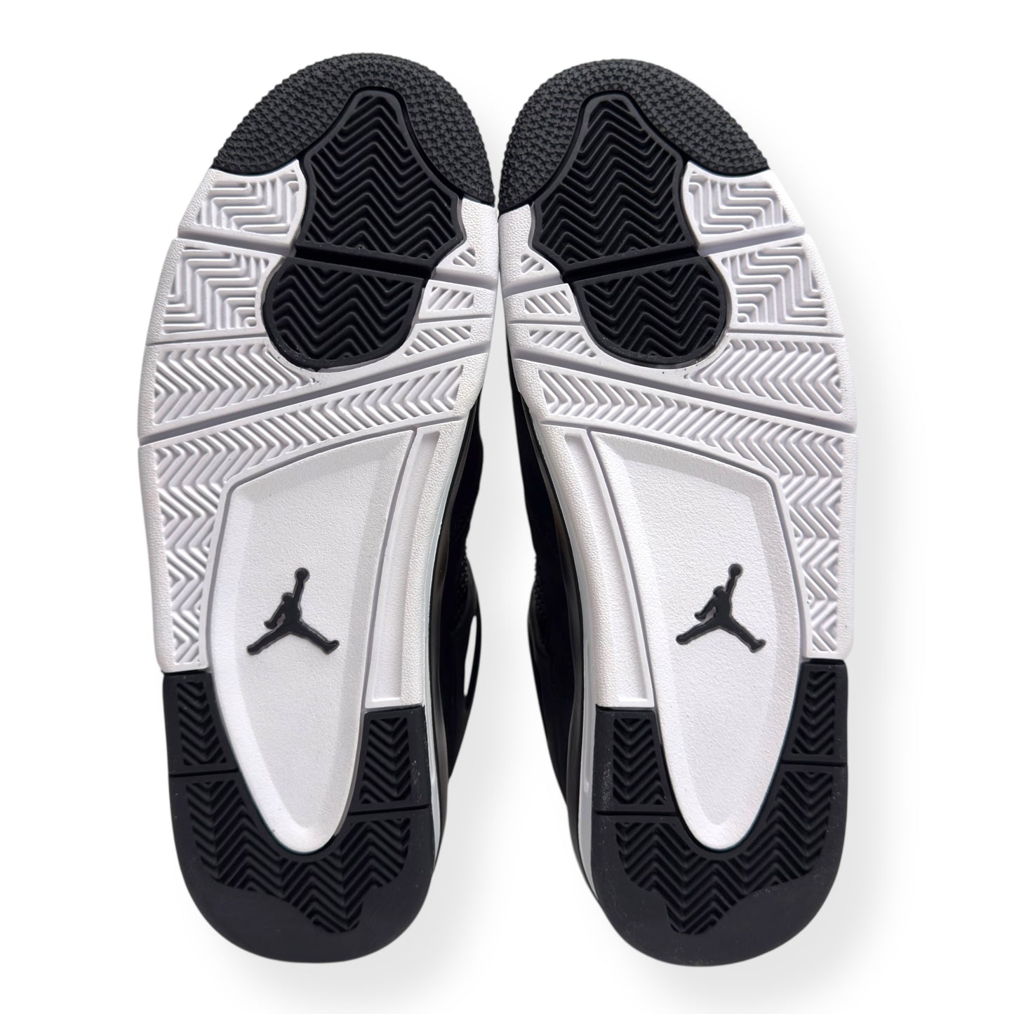 AIR JORDAN 4 RETRO GS SNEAKER ROYALTY BLACK / GOLD UK9.5