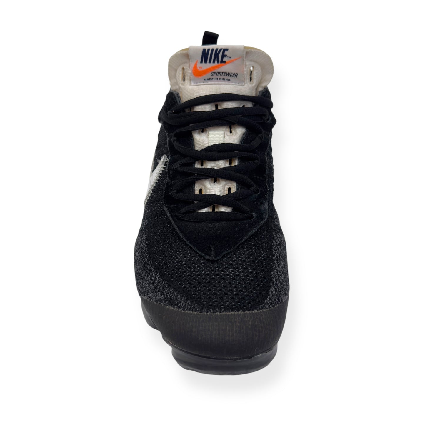 NIKE X OFF-WHITE AIR VAPORMAX SNEAKER ‘THE TEN’ BLACK / WHITE UK9.5