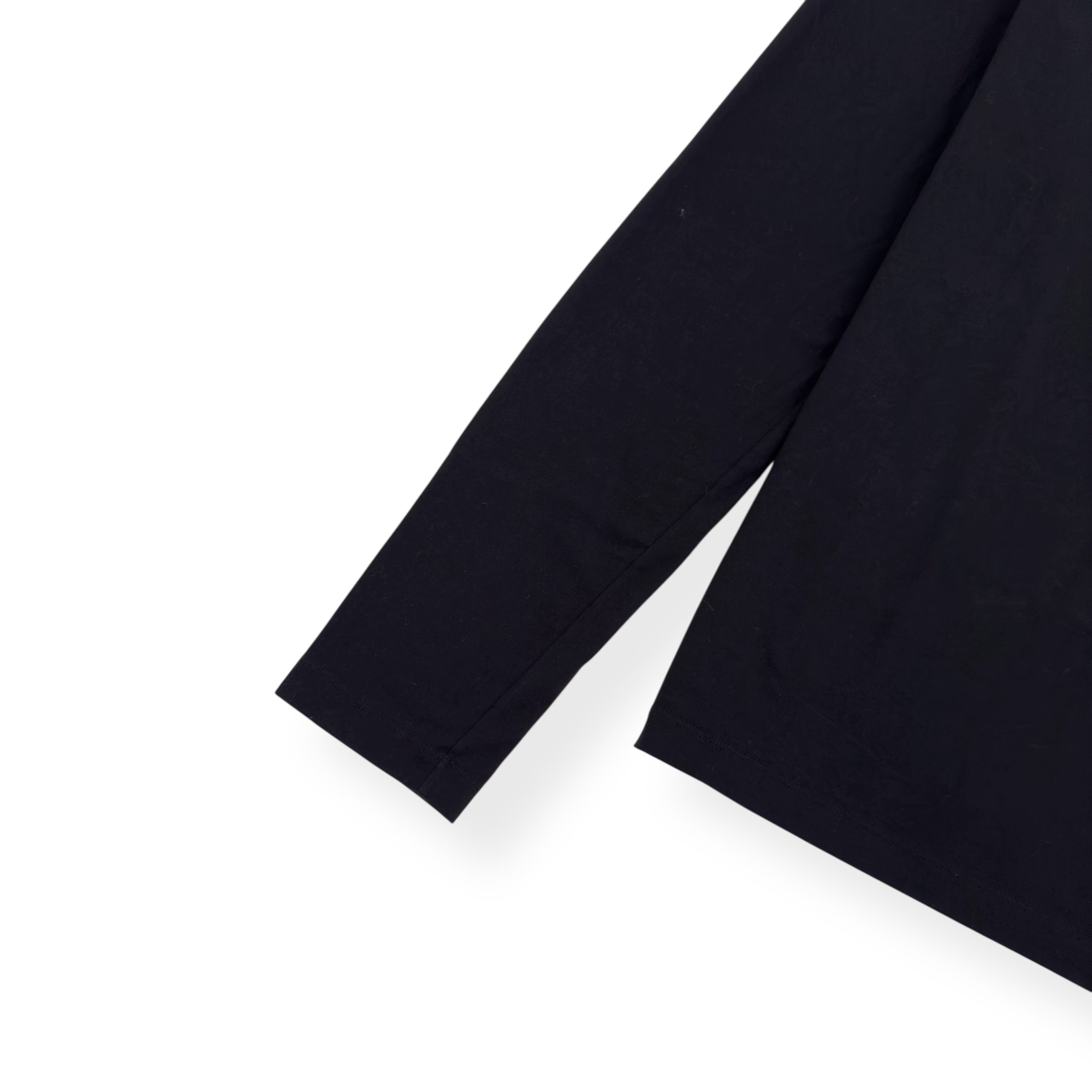 VERSUS VERSACE LION PRINT LONG SLEEVE T-SHIRT BLACK / GOLD L