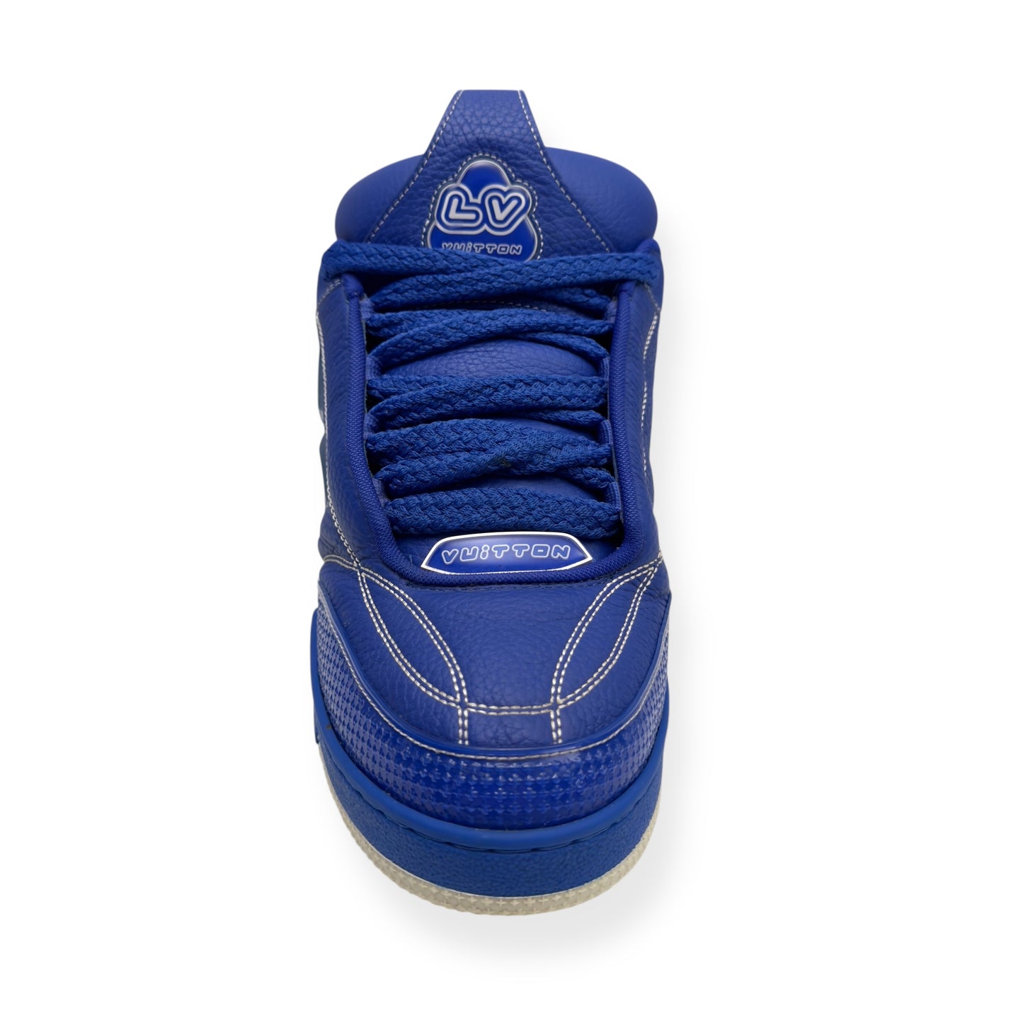 LOUIS VUITTON LV SKATE SNEAKER ROYAL BLUE UK8