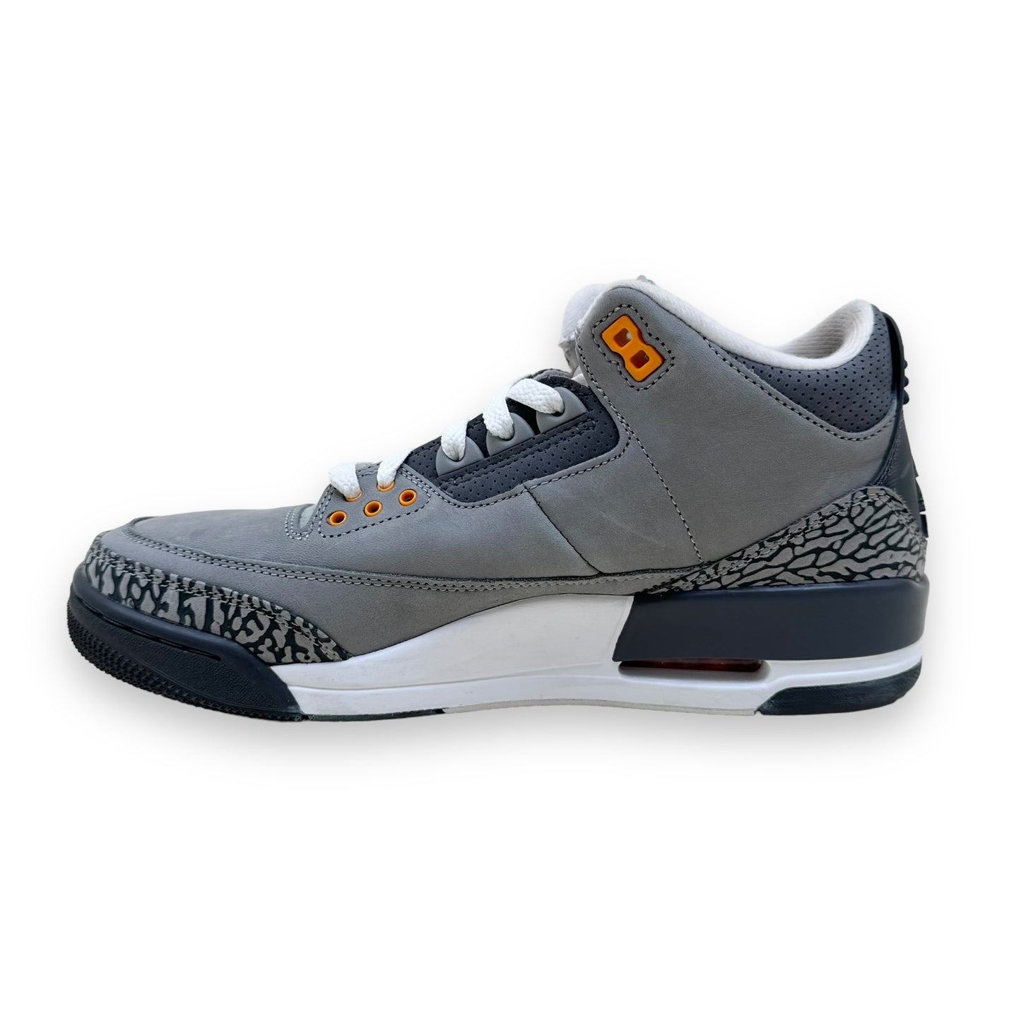 AIR JORDAN 3 RETRO SNEAKER COOL GREY UK8