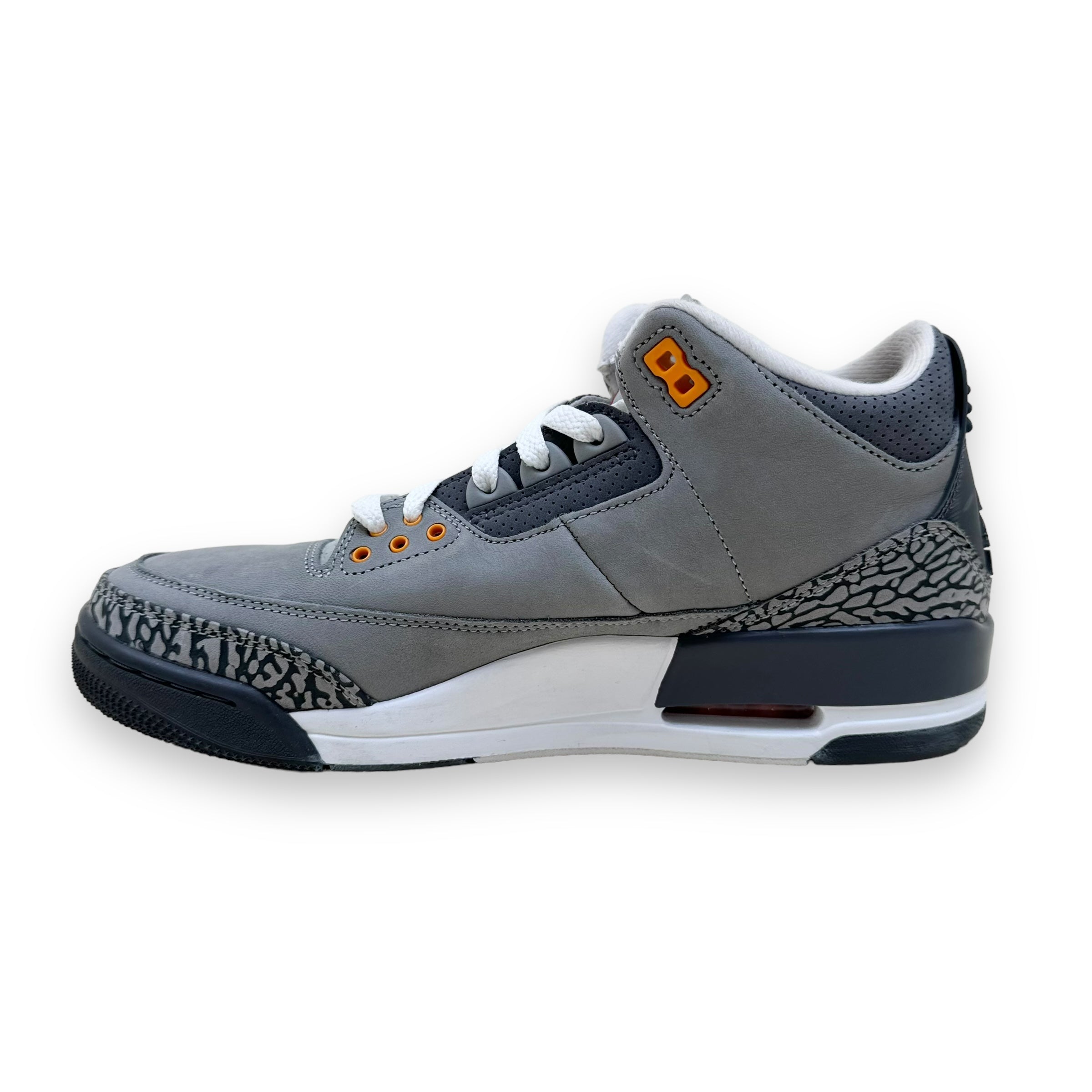 AIR JORDAN 3 RETRO SNEAKER COOL GREY UK8