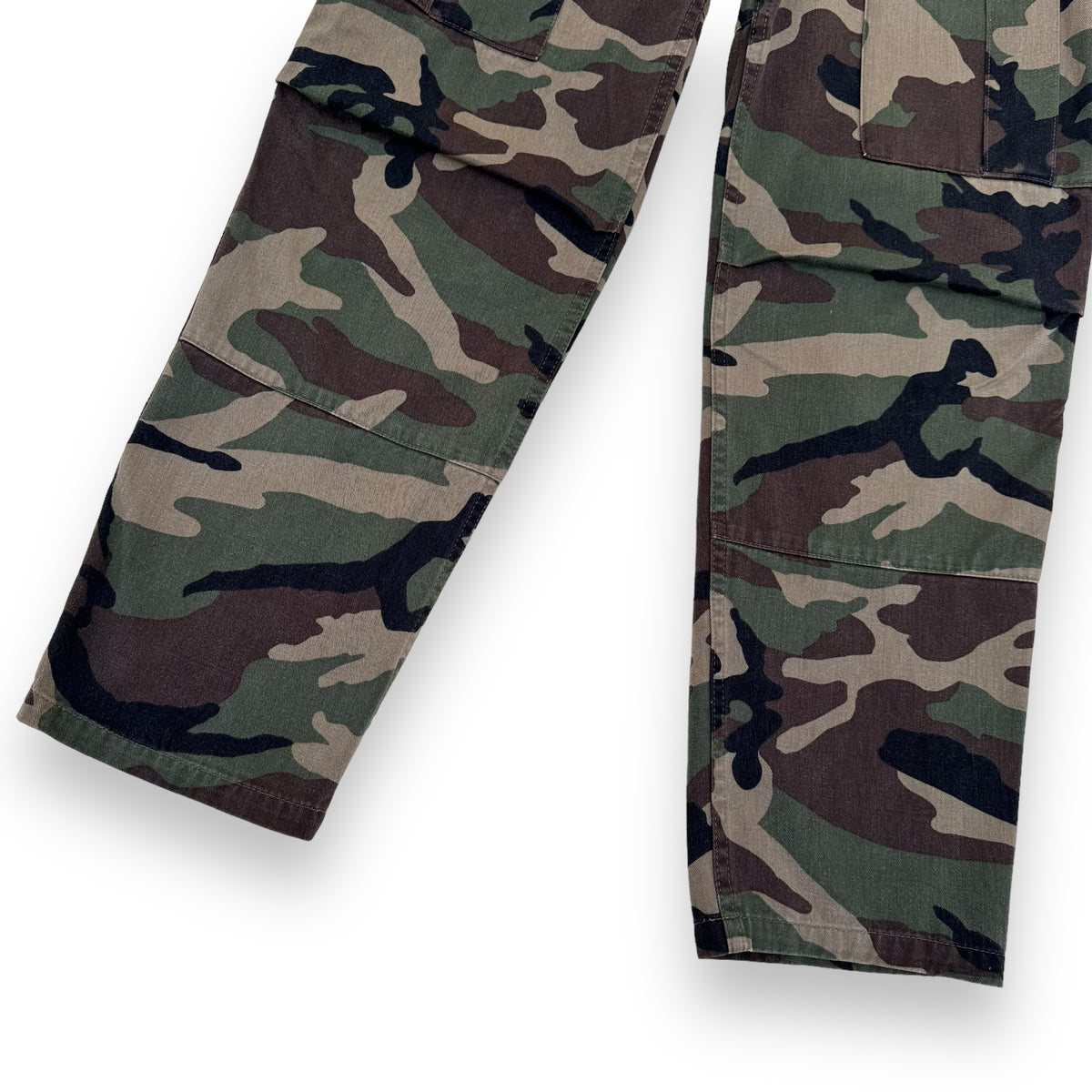 BALENCIAGA CARGO PANTS GREEN CAMO S