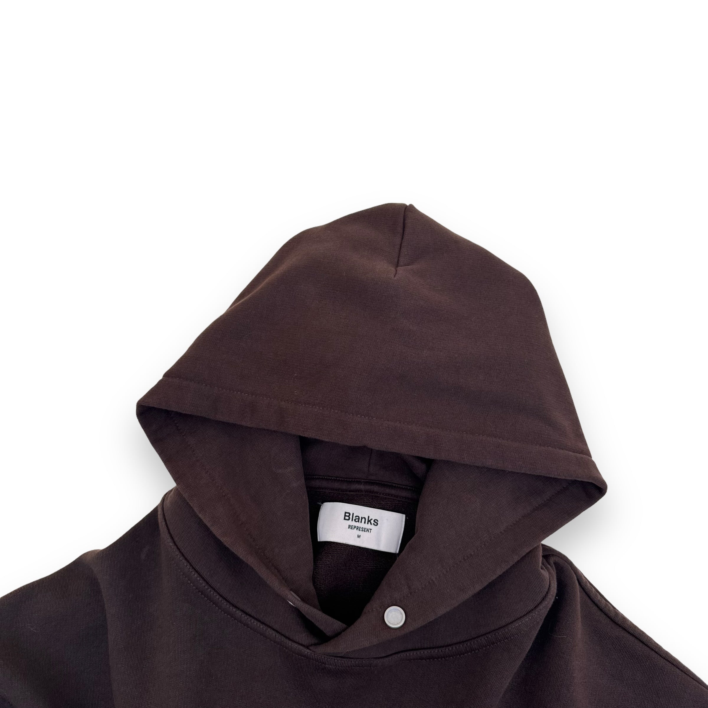 REPRESENT BLANKS HOODIE BROWN M