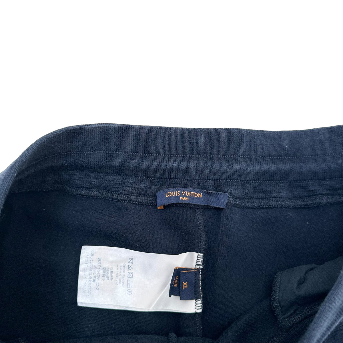 LOUIS VUITTON SWEATPANTS NAVY XL