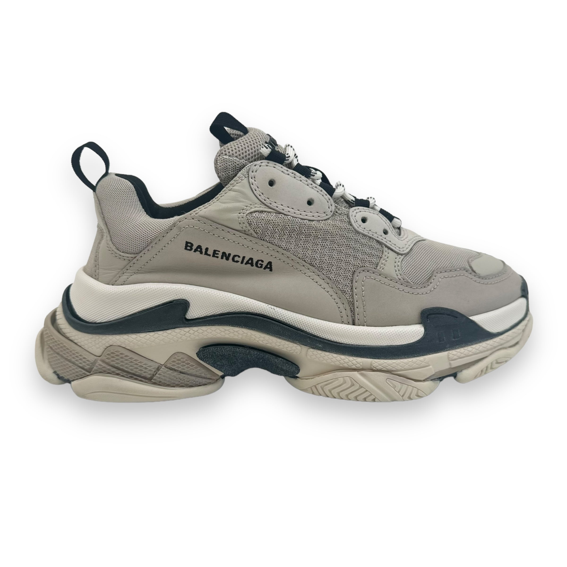 BALENCIAGA TRIPLE S SNEAKER GREY / BLACK UK8