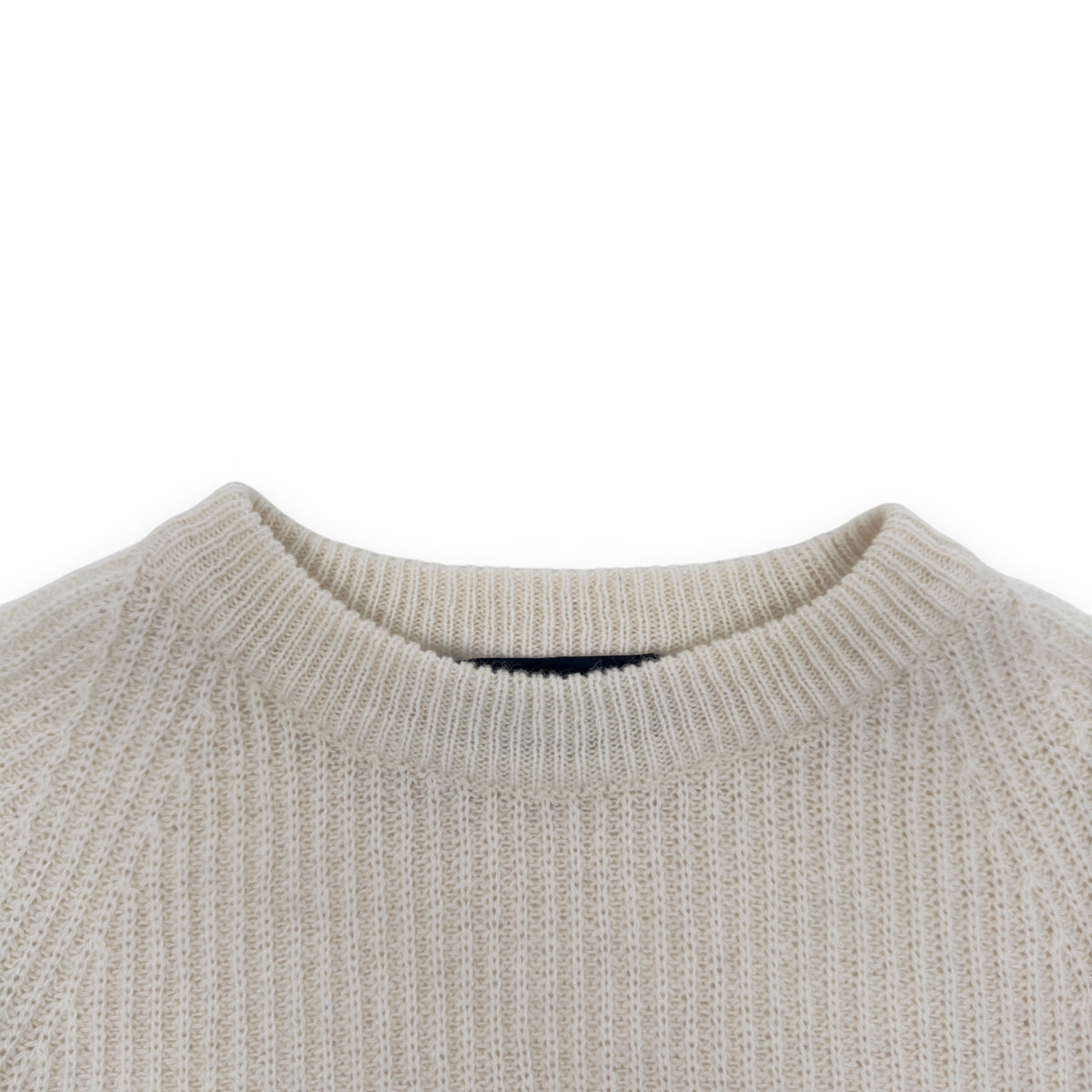 THOM SWEENEY CASHMERE KNITTED SWEATER CREAM L