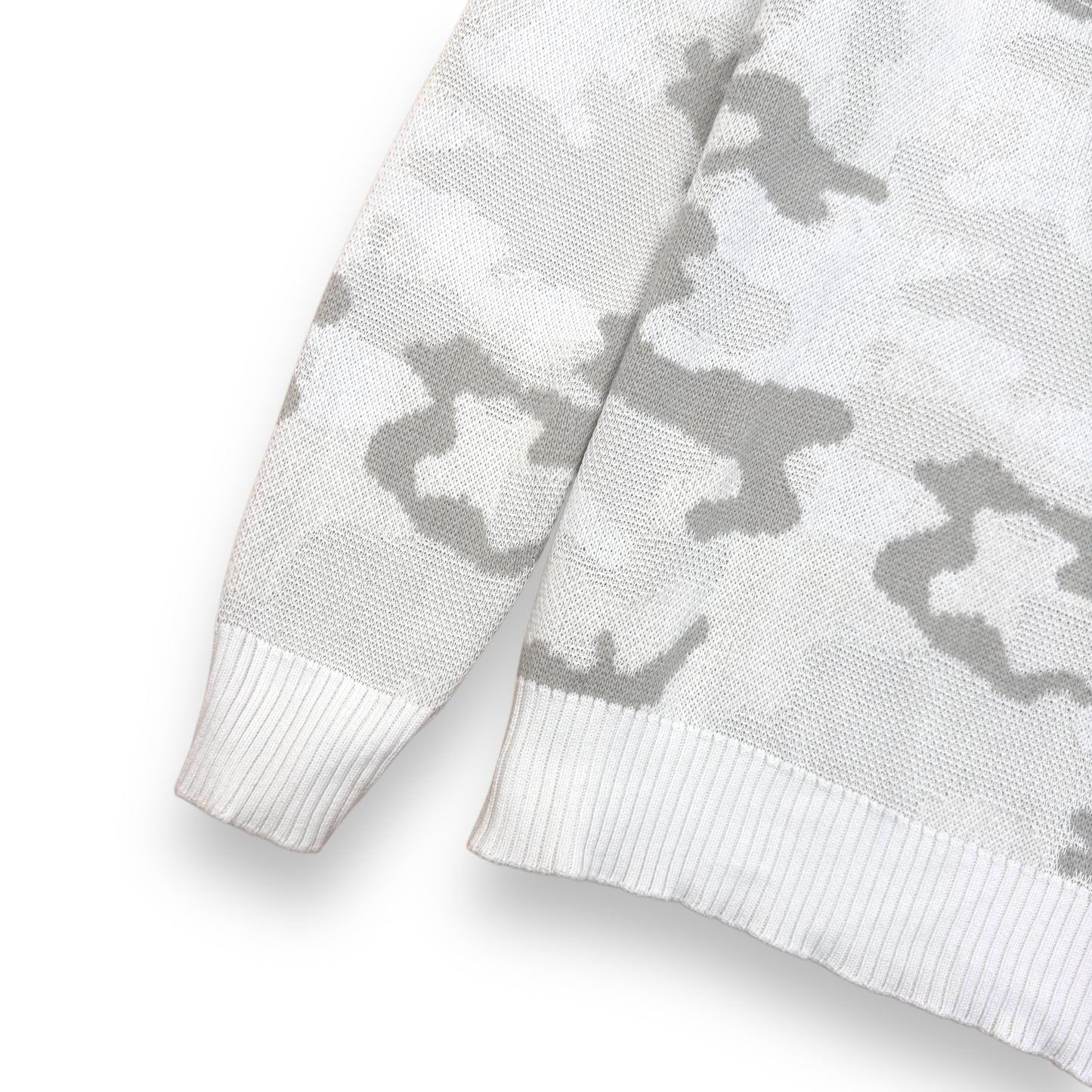 1017 ALYX 9SM CAMO SWEATER WHITE M