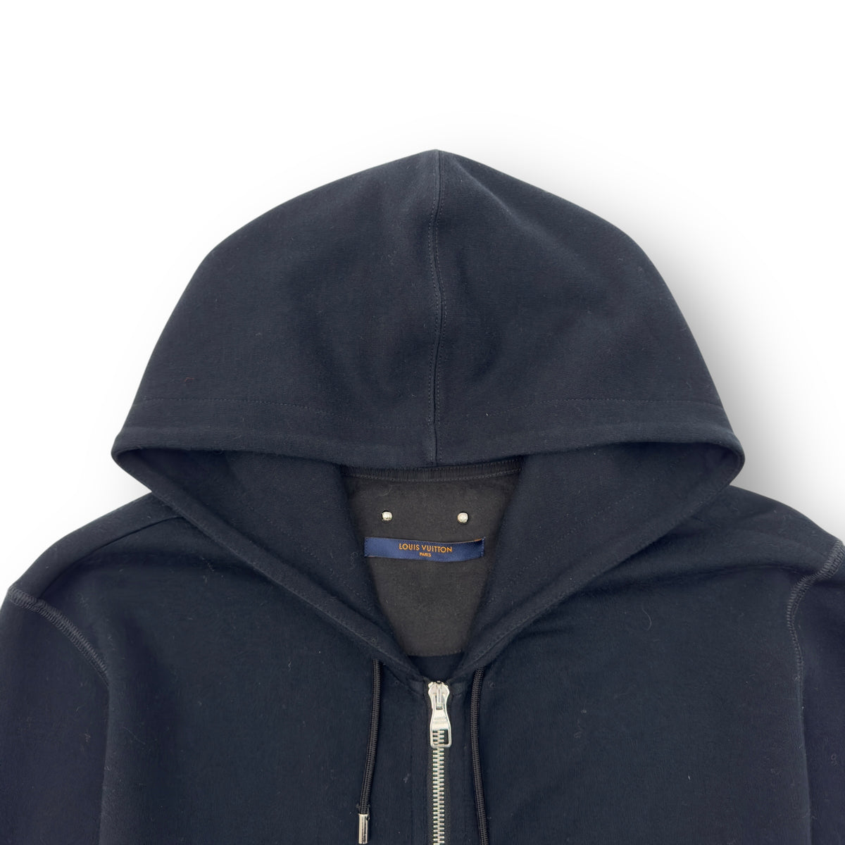 LOUIS VUITTON TRAVEL ZIP UP HOODIE BLACK M