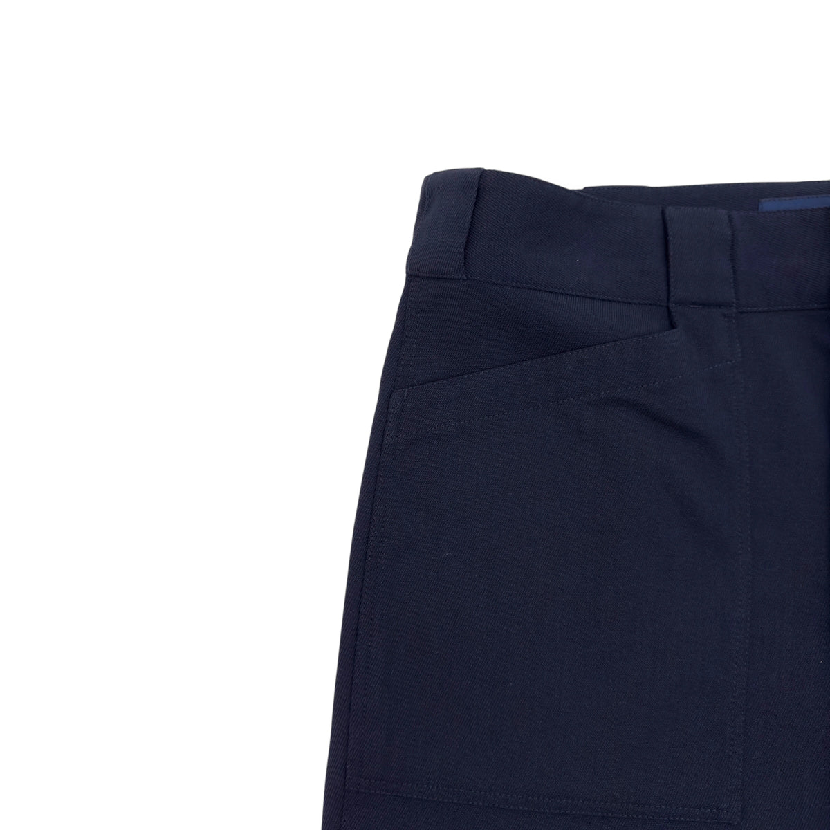 LOUIS VUITTON WOOL CARGO TROUSRERS NAVY M