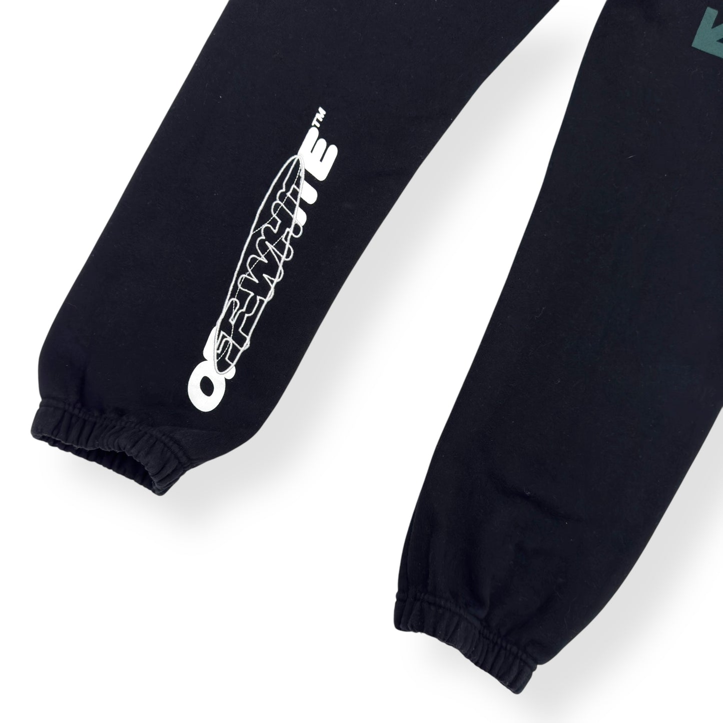 OFF-WHITE SWEATPANTS BLACK / WHITE S