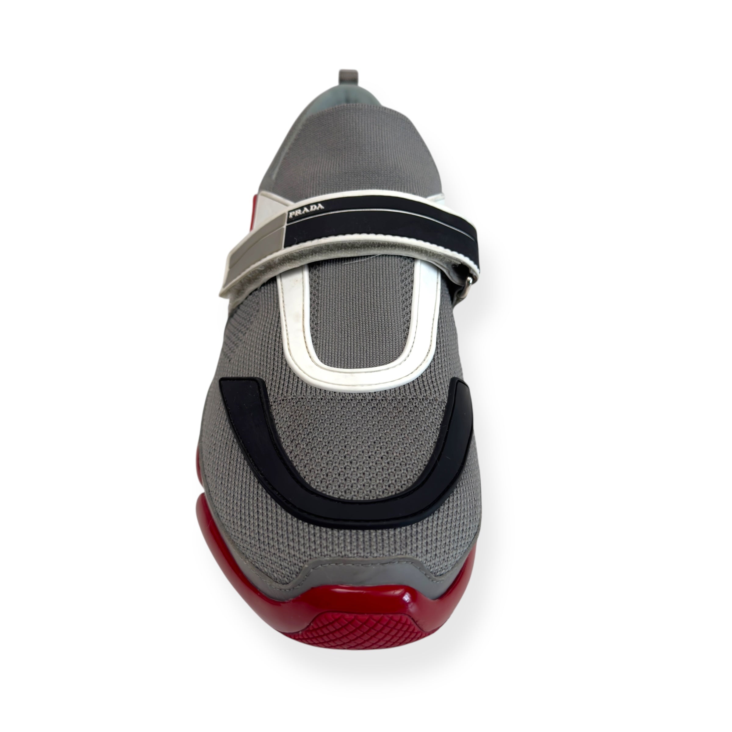 PRADA CLOUDBUST SNEAKER GREY / RED UK9