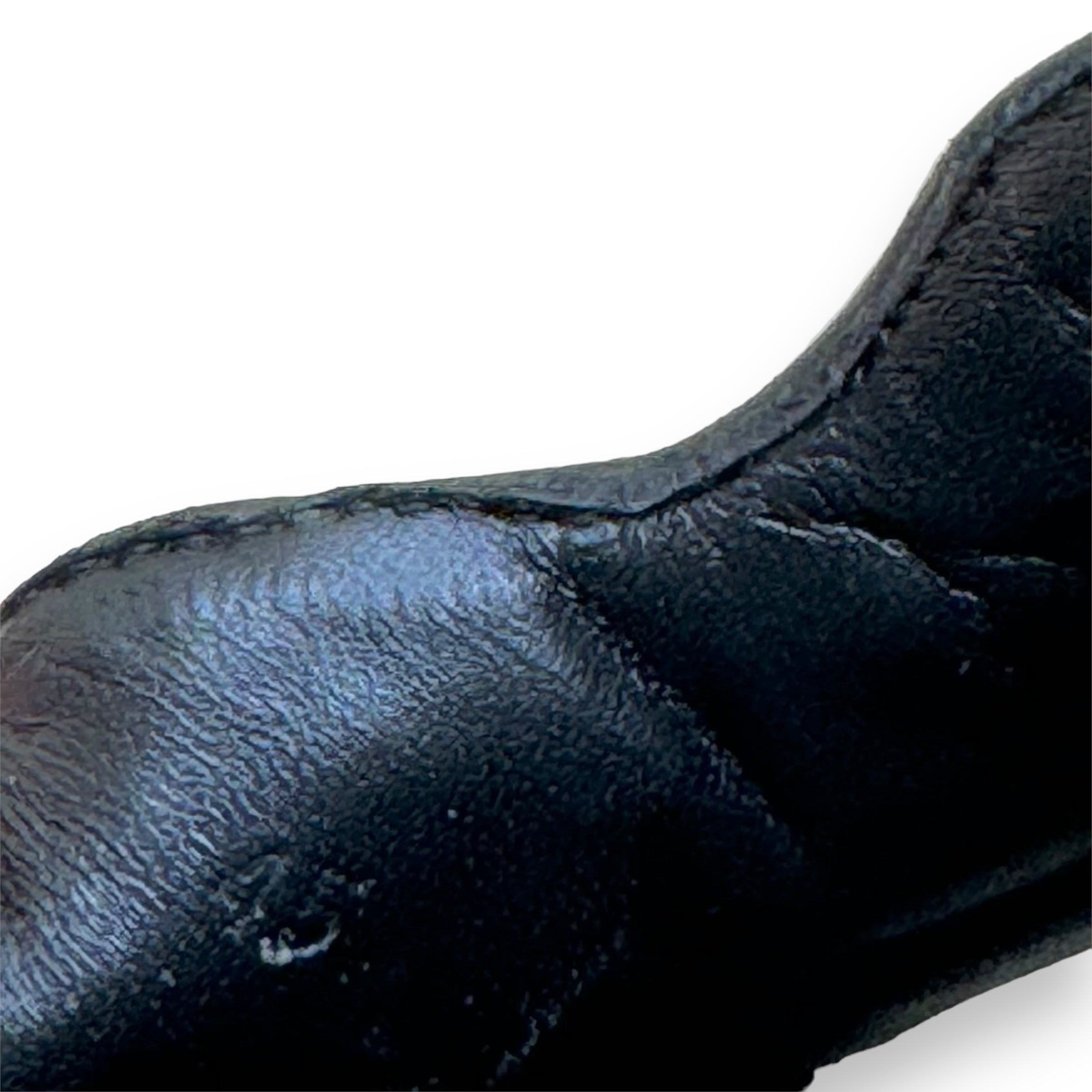 MARNI NAPPA PADDED LEATHER MULES BLACK UK11