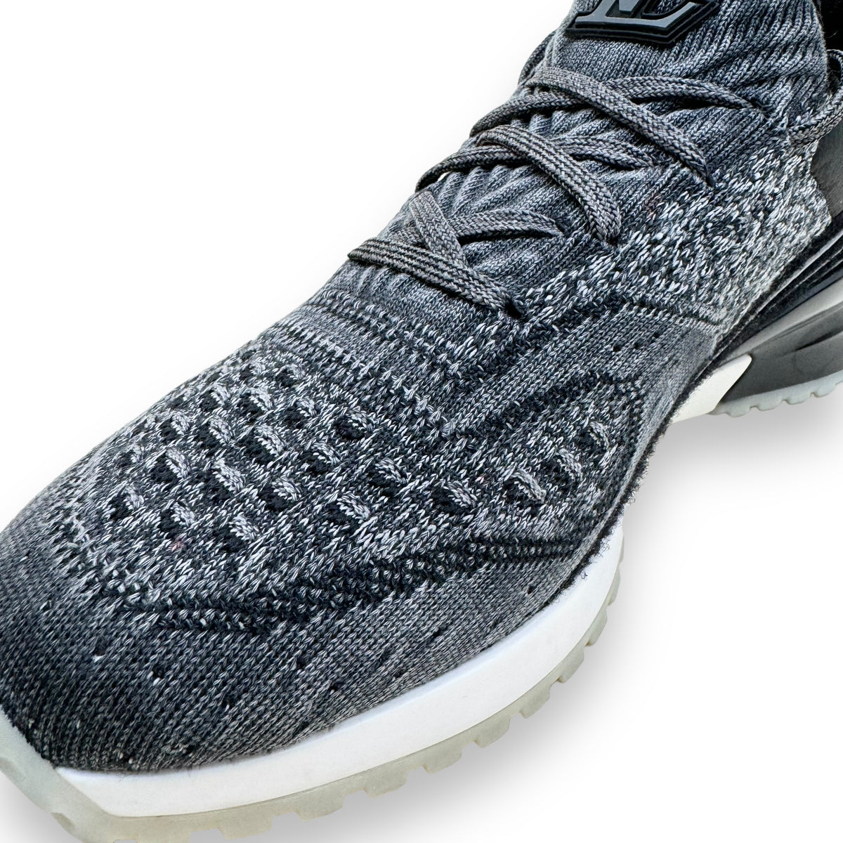 LOUIS VUITTON V.N.R TECHNICAL KNIT SNEAKER BLACK UK8.5